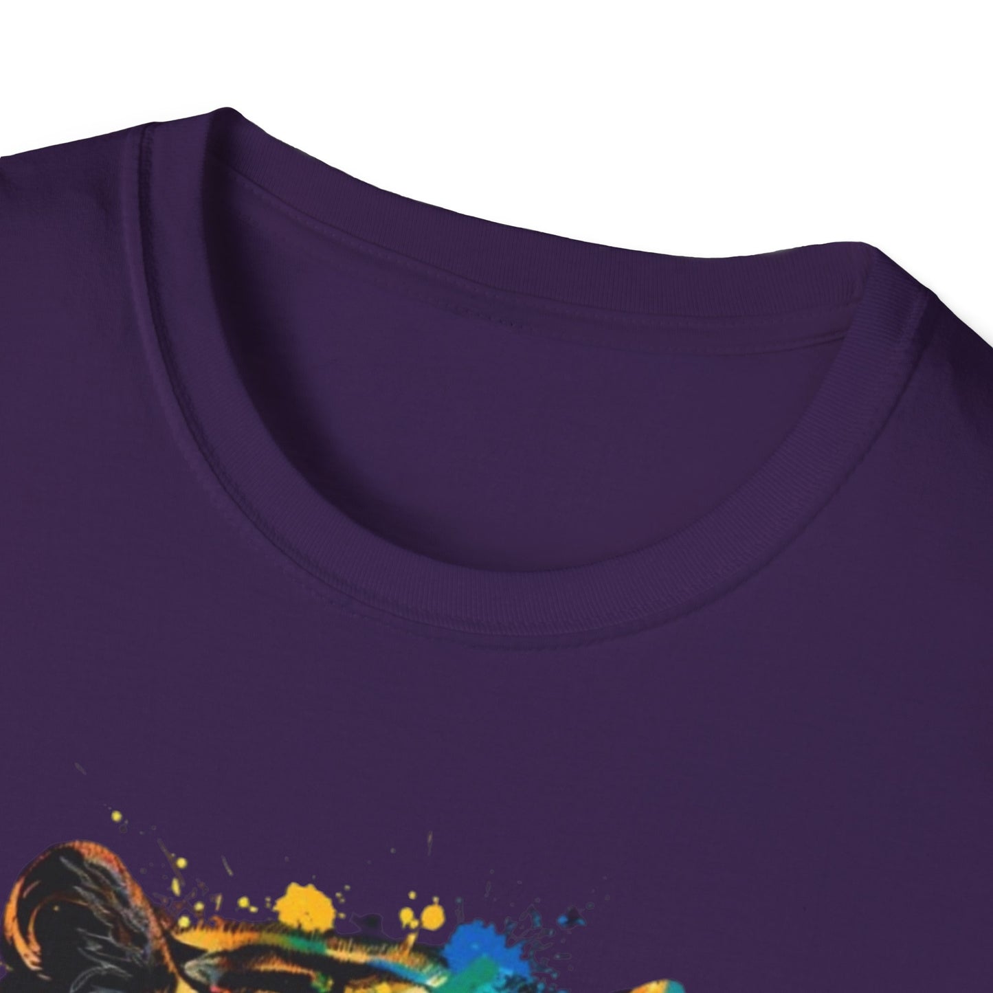 Colorful Tiger Graphic Tee Printify T-Shirt Rhythm & Drip Apparel