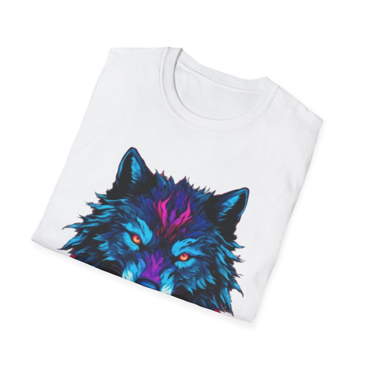 Vibrant Wolf Graphic T-Shirt Printify T-Shirt Rhythm & Drip Apparel