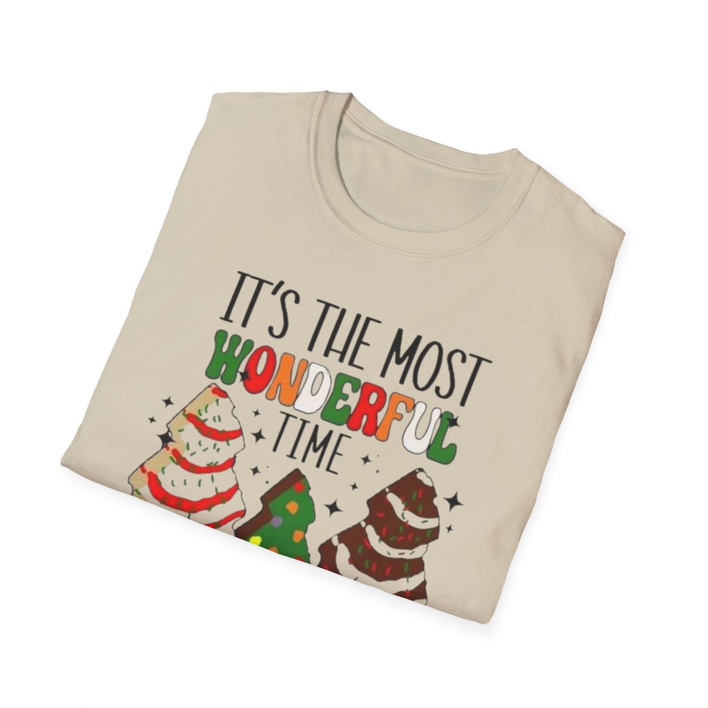Winter- The Most Wonderful time Of The Year Printify T-Shirt Rhythm & Drip Apparel
