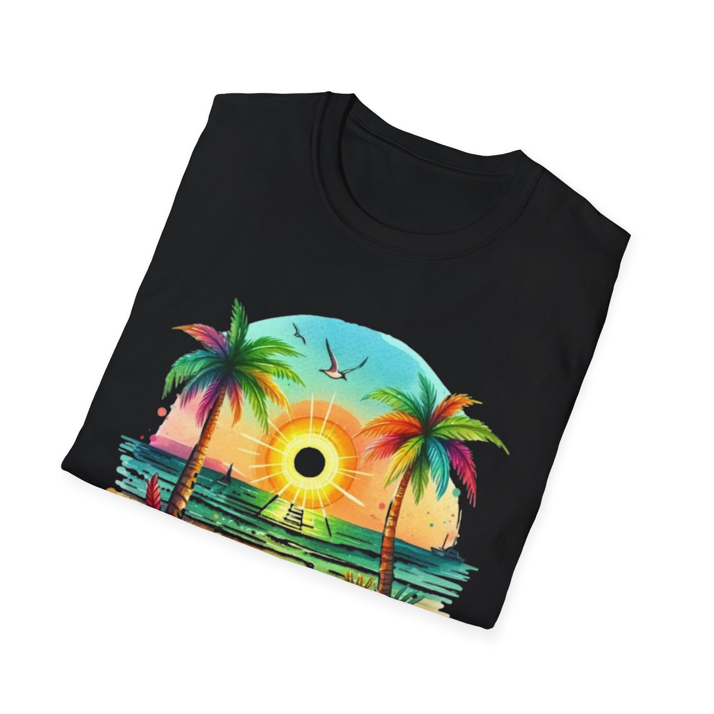 Summer- Vibrant Summer Vibes T-Shirt Printify T-Shirt Rhythm & Drip Apparel
