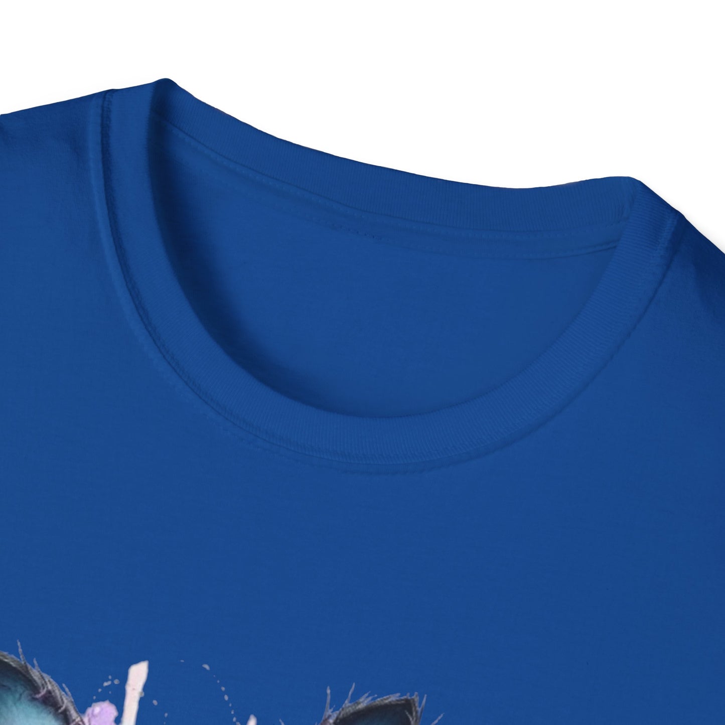 Cute Gothic Bunny Unisex T-Shirt | Softstyle Tee for Halloween & Casual Wear