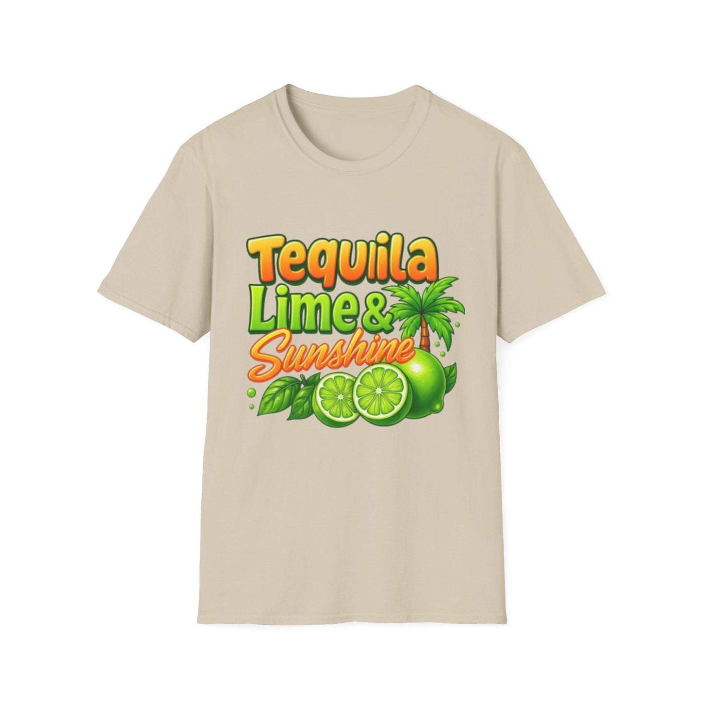 Summer- Tequila Lime & Sunshine Sand Printify T-Shirt Rhythm & Drip Apparel