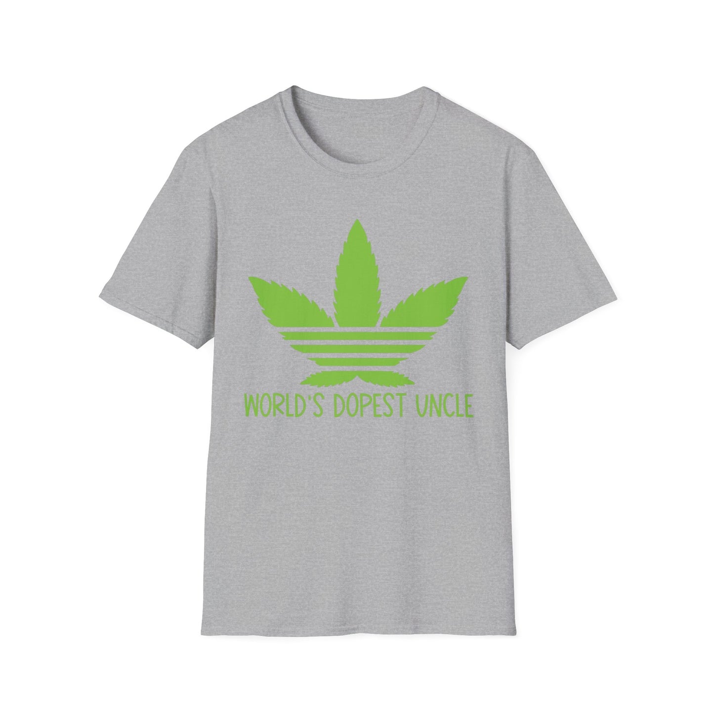 World's Dopest Uncle T-Shirt Sport Grey Printify T-Shirt Rhythm & Drip Apparel