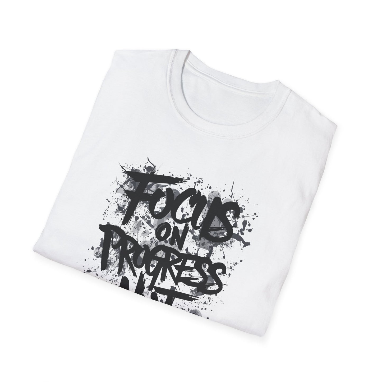 Focus on Progress Not Perfection- Motivational Graphic Tee