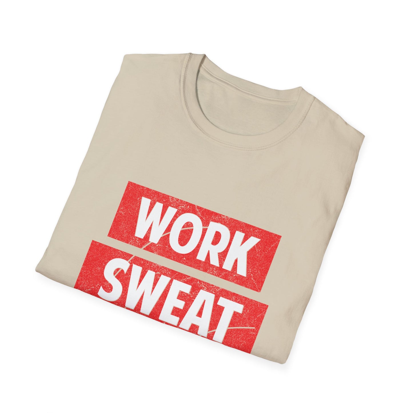 Work Sweat Achieve T-Shirt Printify T-Shirt Rhythm & Drip Apparel