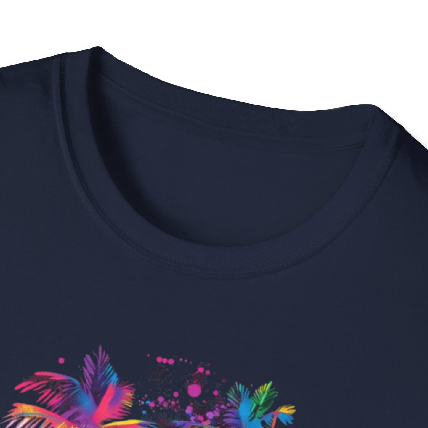 Vibrant Palm Tree T-Shirt Printify T-Shirt Rhythm & Drip Apparel