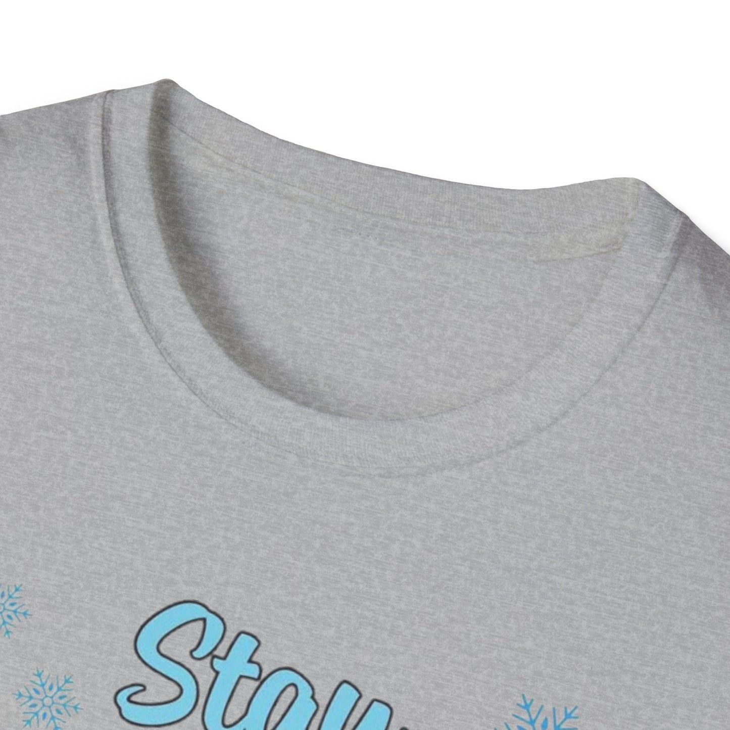 Winter- Cozy Snowman T-Shirt Printify T-Shirt Rhythm & Drip Apparel