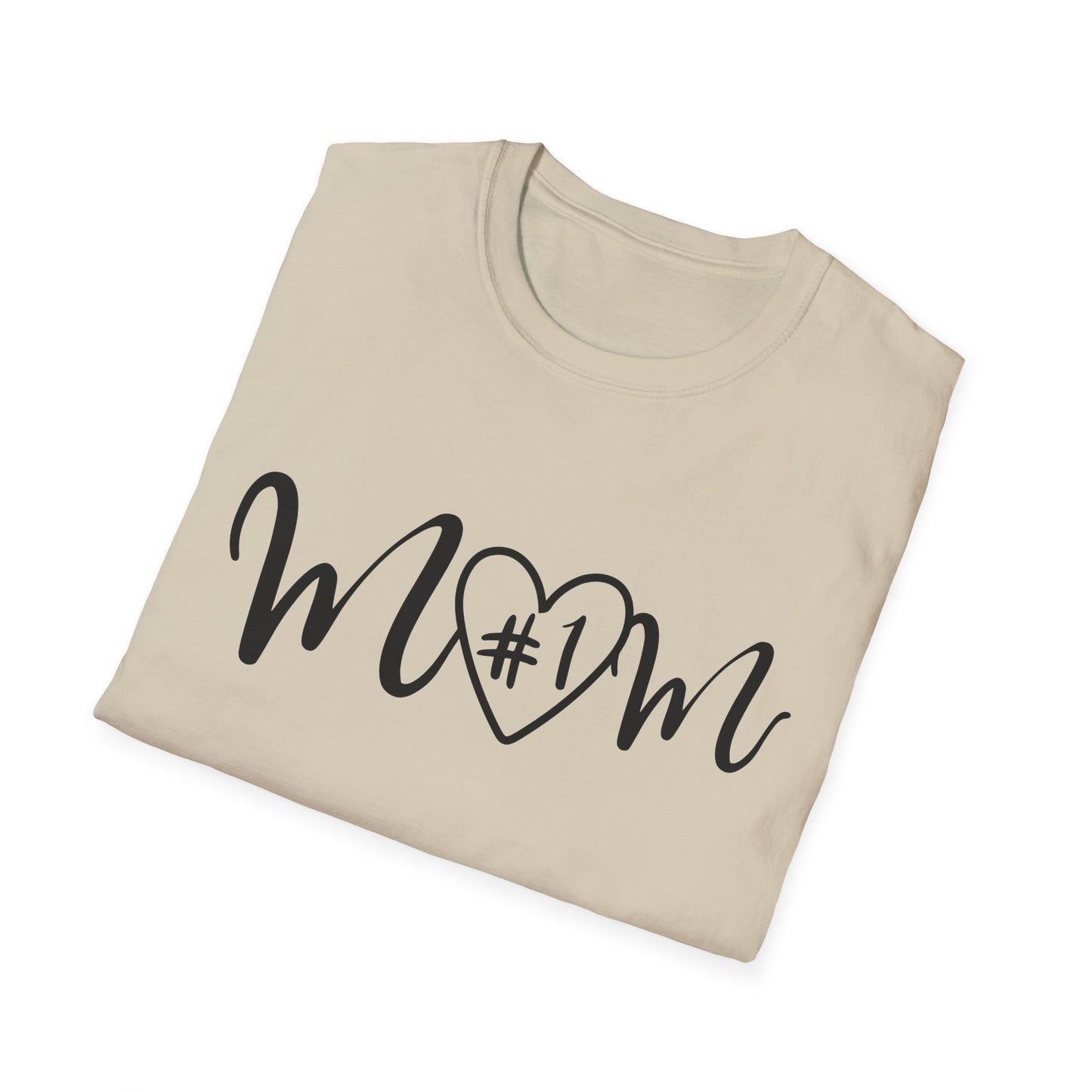 #1 Mom T-Shirt Printify T-Shirt Rhythm & Drip Apparel