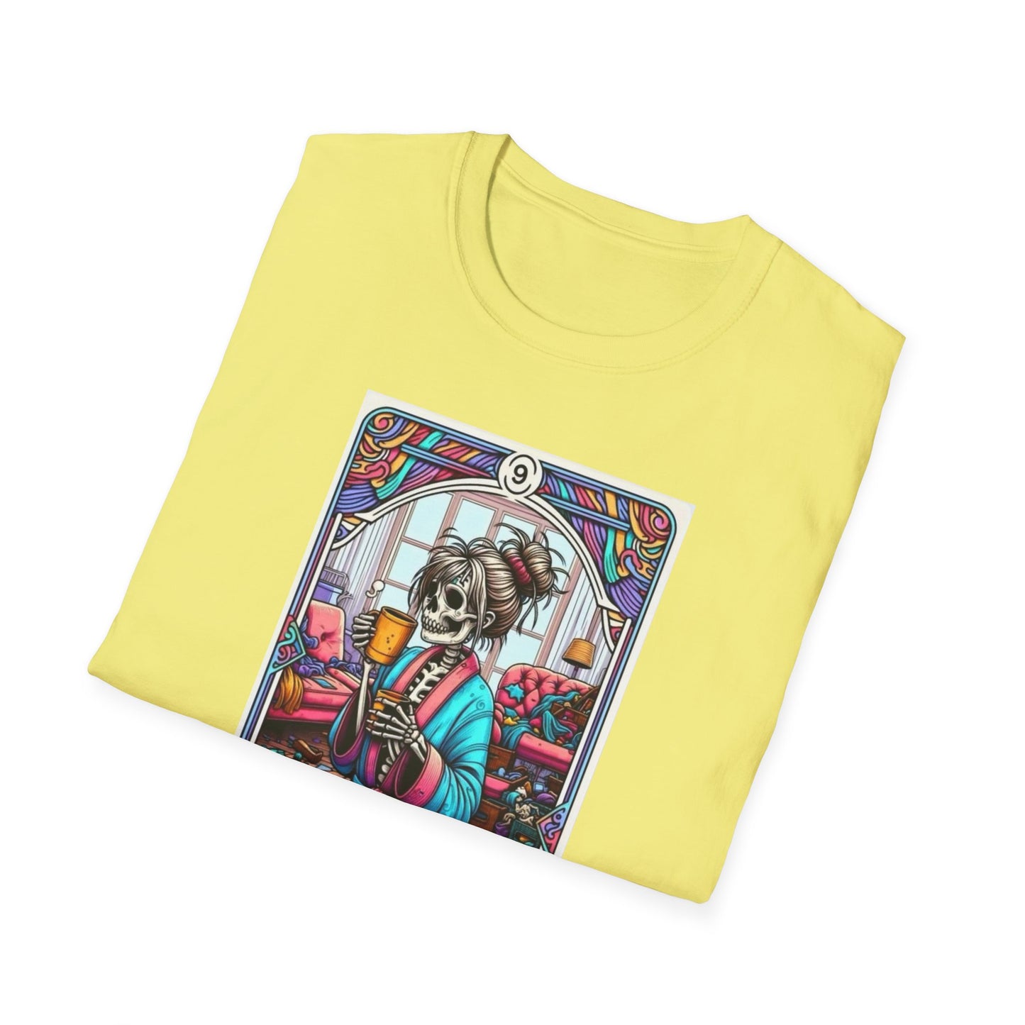 About To Lose My Shit Mom- Tarot T-Shirt Printify T-Shirt Rhythm & Drip Apparel