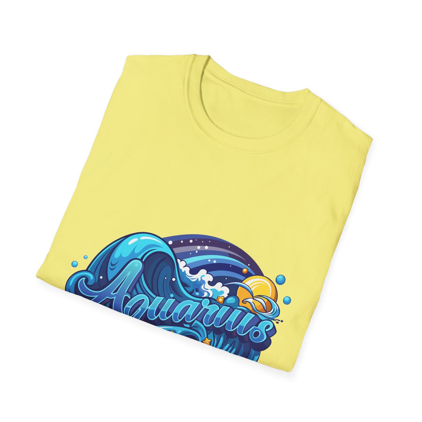 Aquarius Wave T-Shirt Printify T-Shirt Rhythm & Drip Apparel