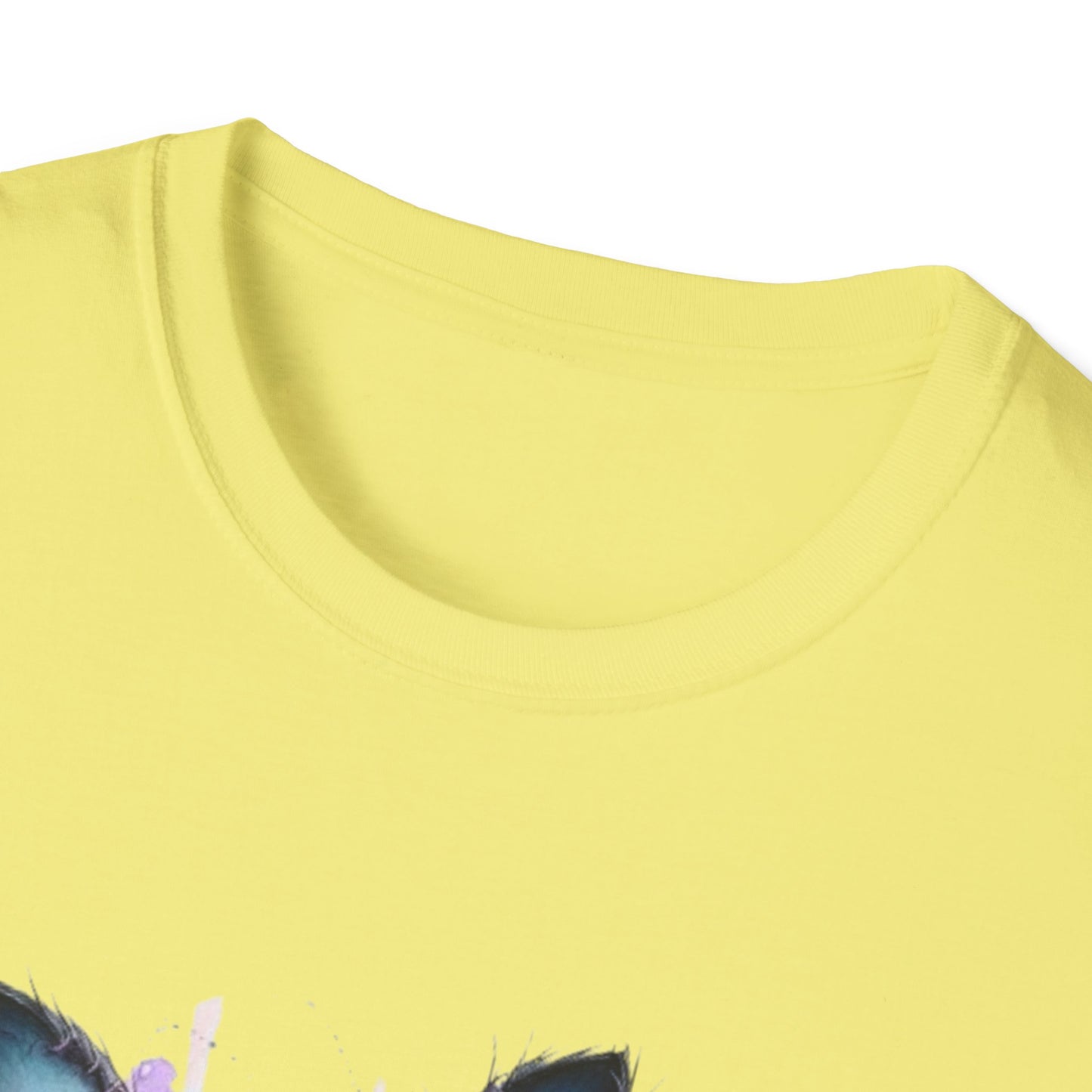 Cute Gothic Bunny Unisex T-Shirt | Softstyle Tee for Halloween & Casual Wear