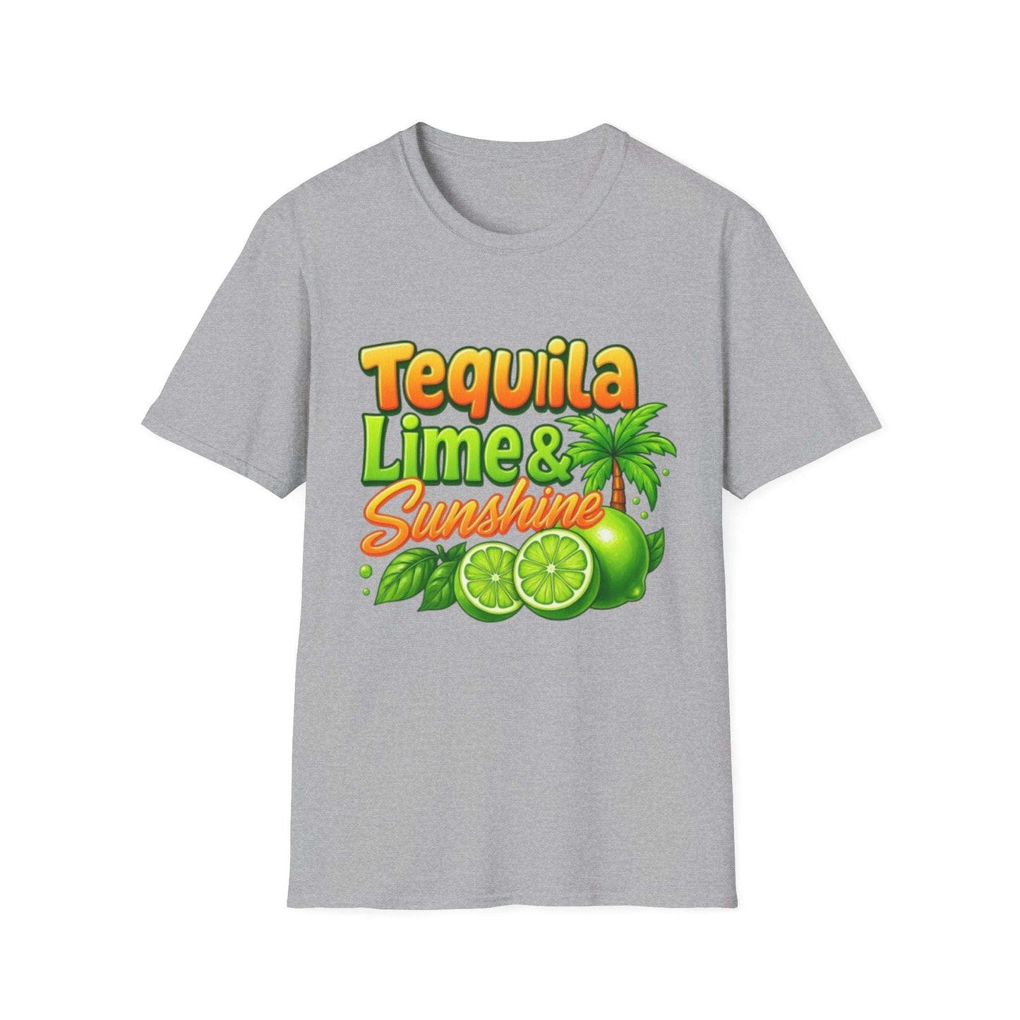 Summer- Tequila Lime & Sunshine Sport Grey Printify T-Shirt Rhythm & Drip Apparel