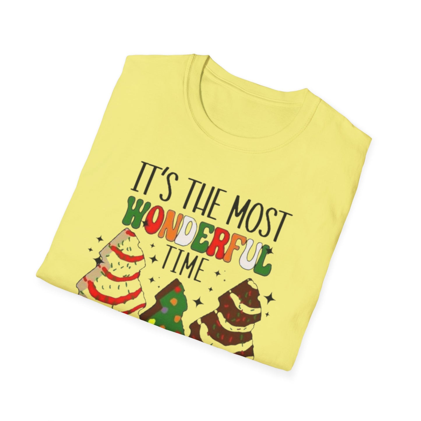 Winter- The Most Wonderful time Of The Year Printify T-Shirt Rhythm & Drip Apparel