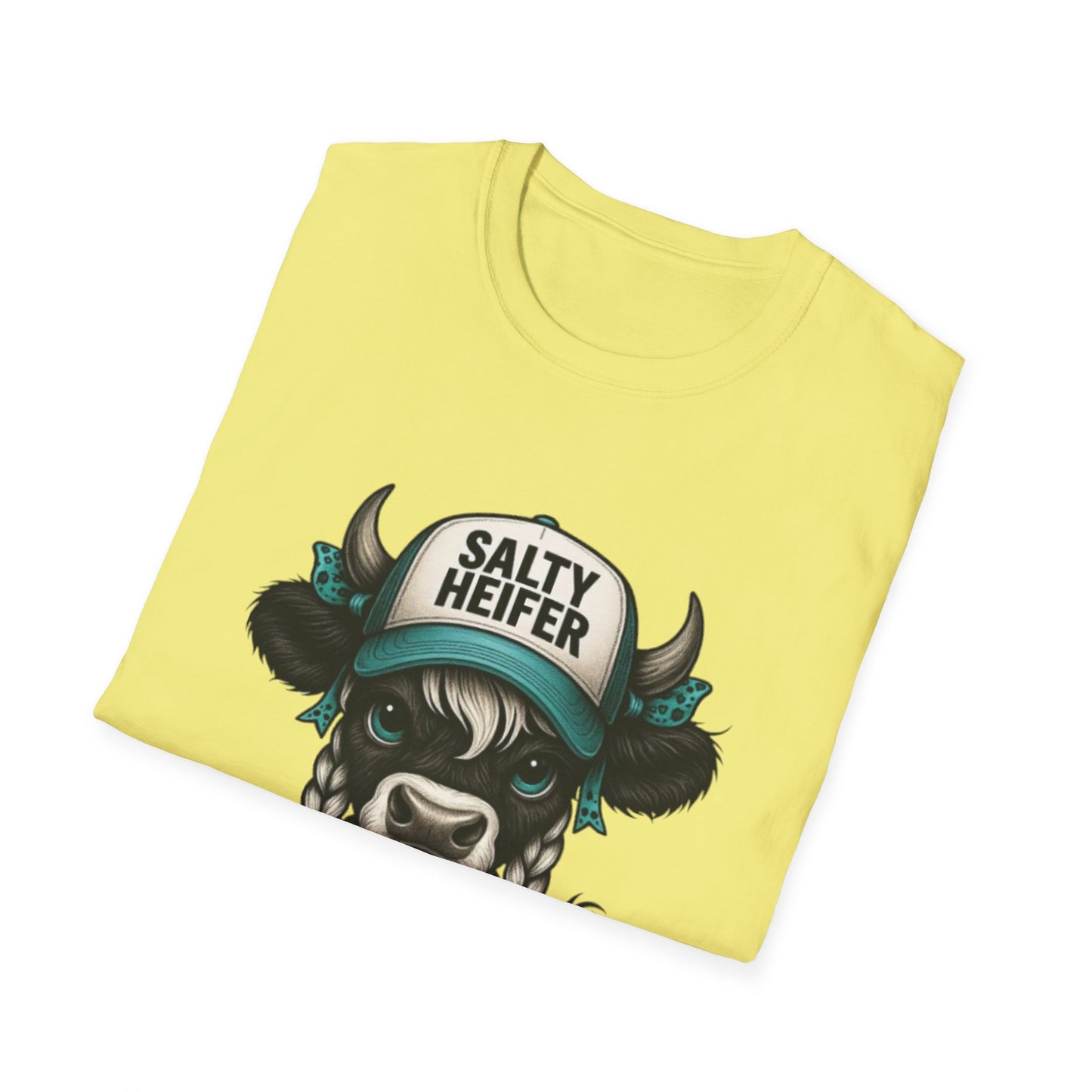 Salty Heifer T-Shirt Printify T-Shirt Rhythm & Drip Apparel