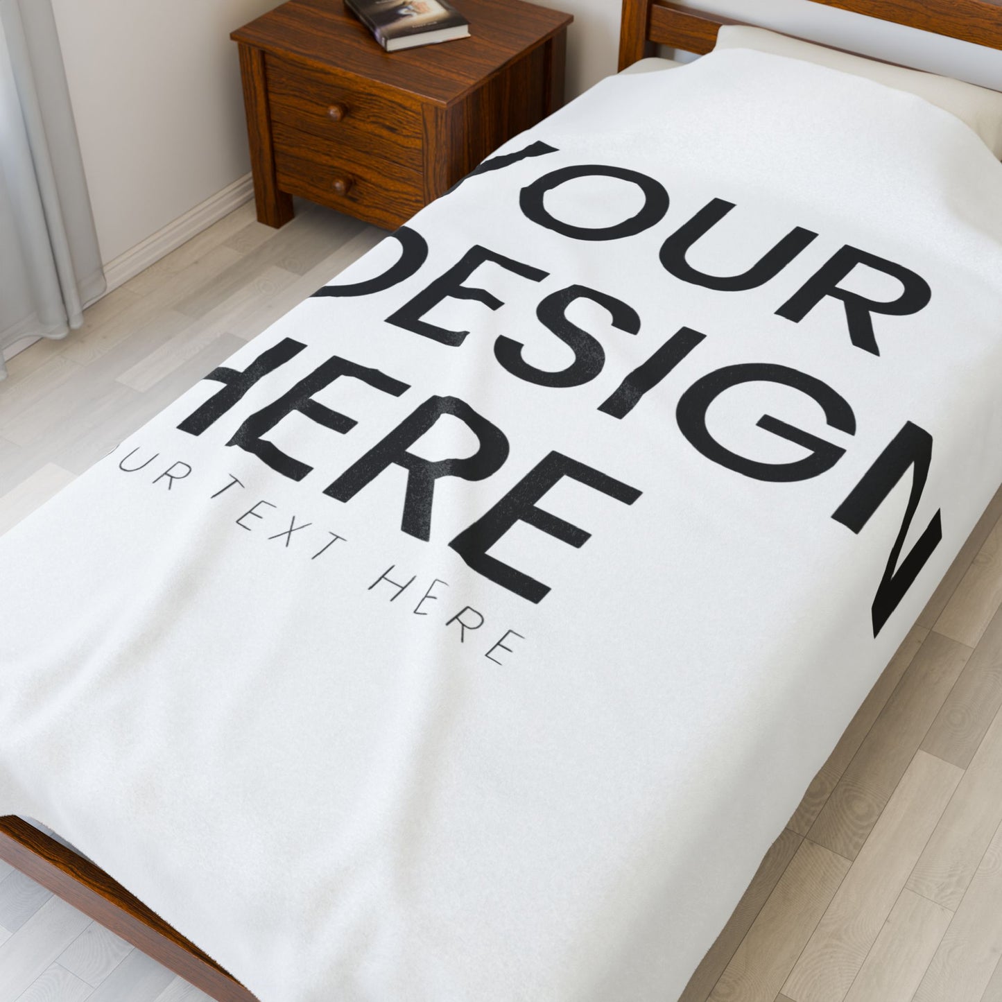 *Customizable Cozy Velveteen Plush Blanket | DO NOT CHECK OUT. EMAIL ME FIRST!! Rhythm & Drip All Over Prints Rhythm & Drip Apparel