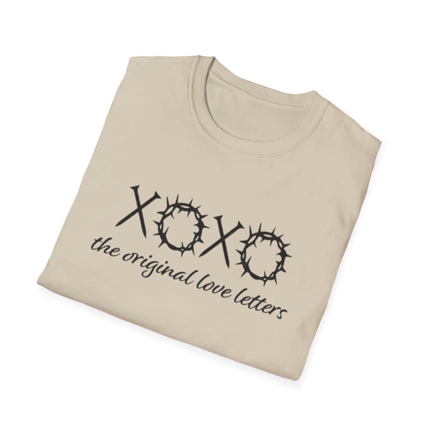 XOXO Love Letters Christian T-Shirt Printify T-Shirt Rhythm & Drip Apparel