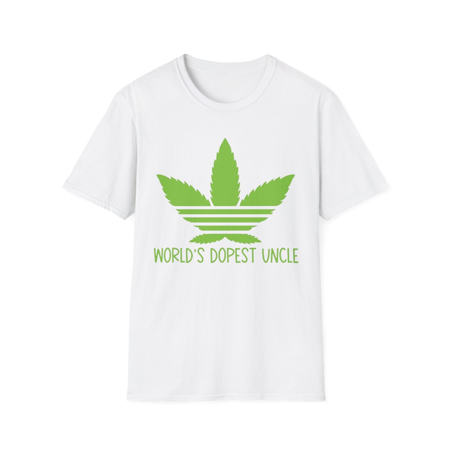 World's Dopest Uncle T-Shirt White Printify T-Shirt Rhythm & Drip Apparel