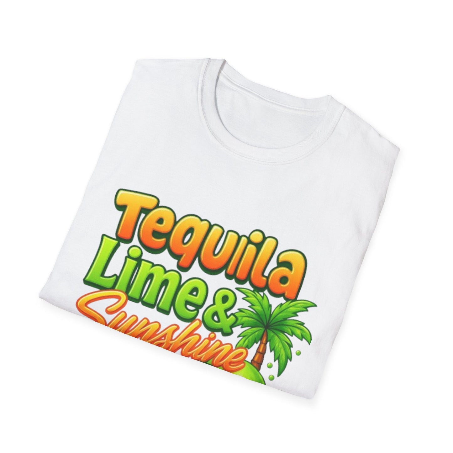 Summer- Tequila Lime & Sunshine Printify T-Shirt Rhythm & Drip Apparel