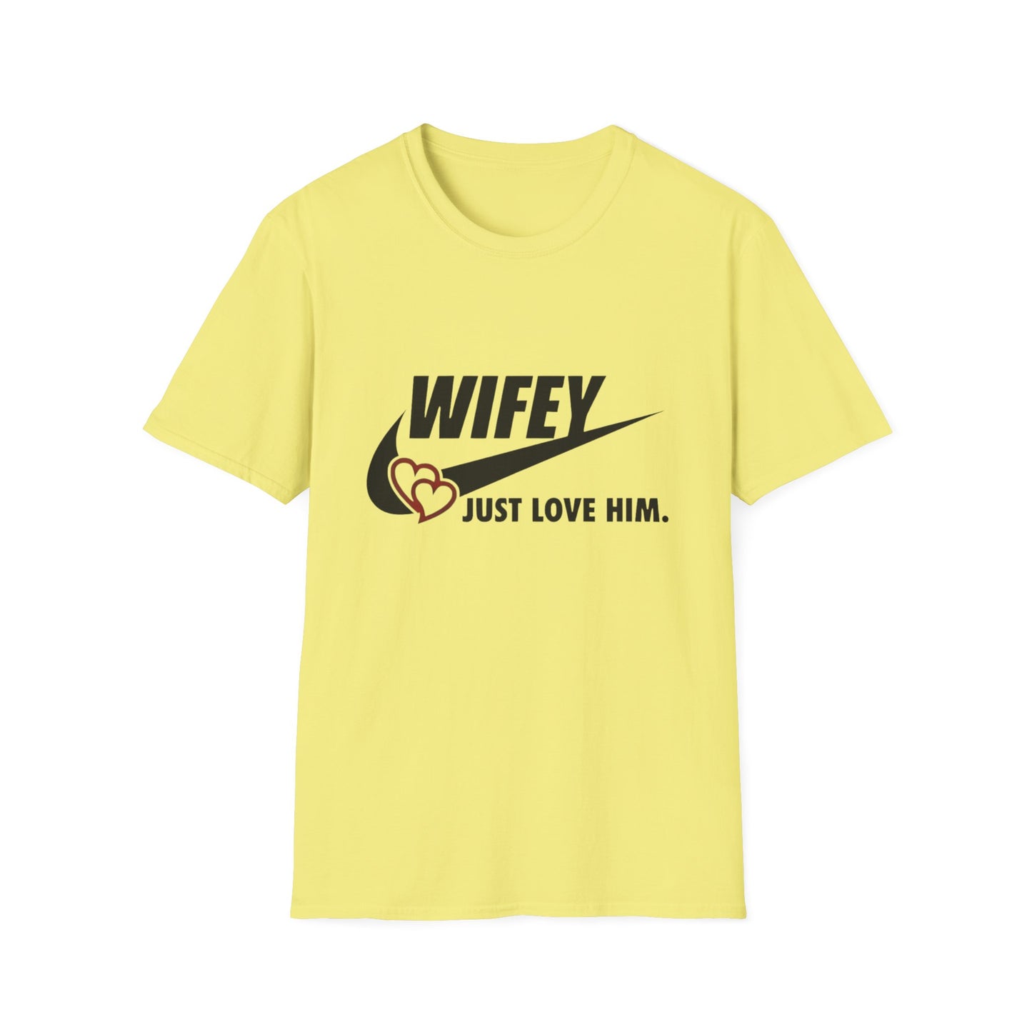 Wifey Love Graphic T-Shirt Cornsilk Printify T-Shirt Rhythm & Drip Apparel