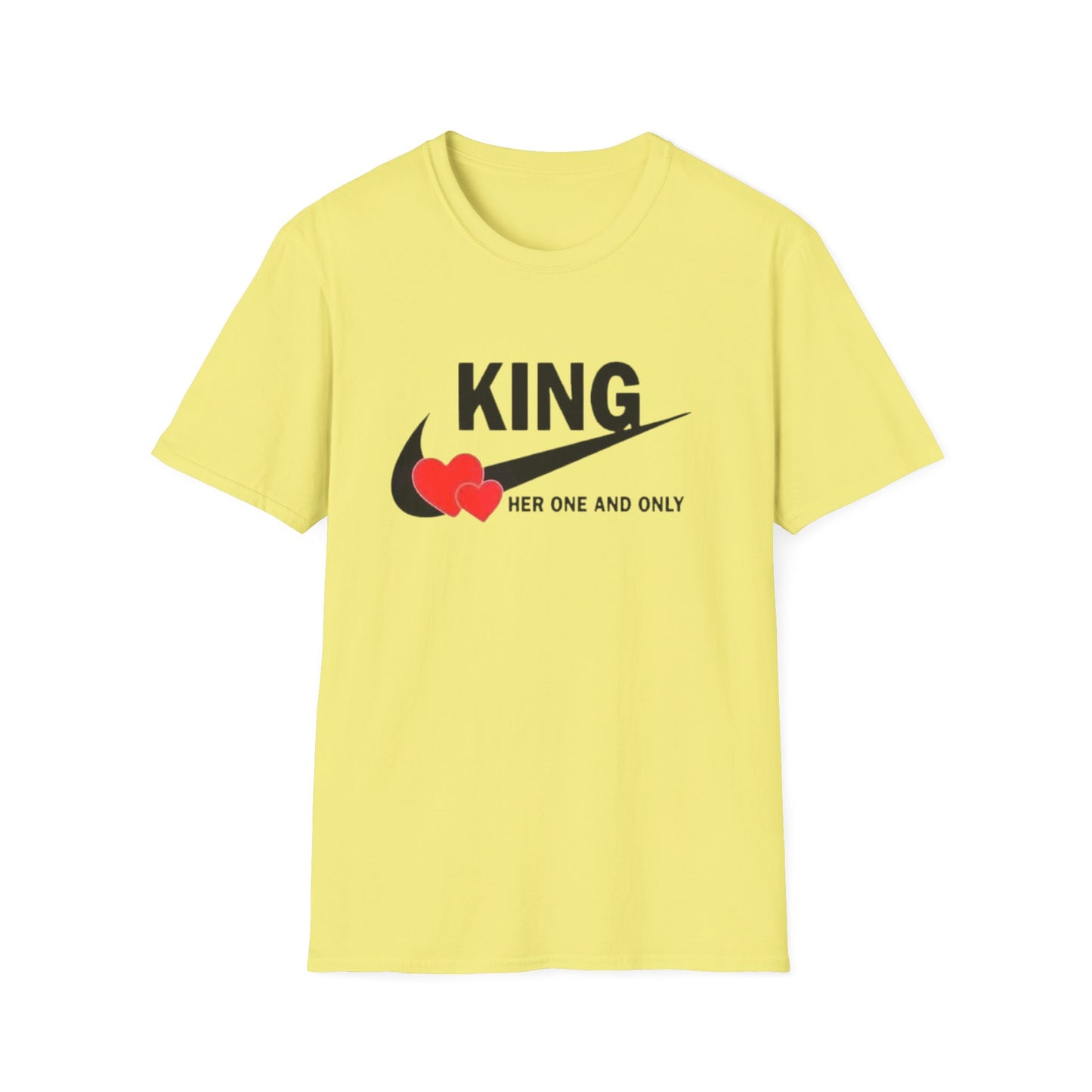 1 King Love T-Shirt Cornsilk Printify T-Shirt Rhythm & Drip Apparel