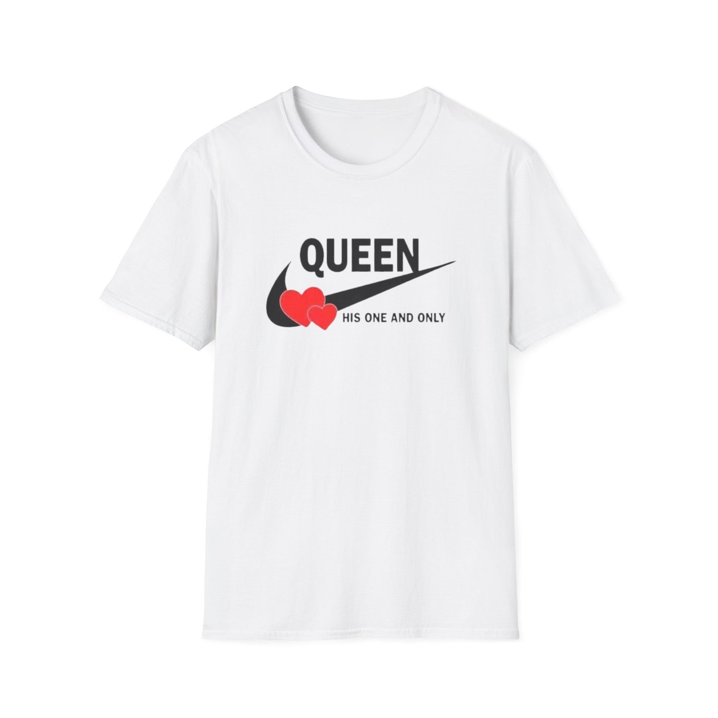 1 Queen Love T-Shirt White Printify T-Shirt Rhythm & Drip Apparel