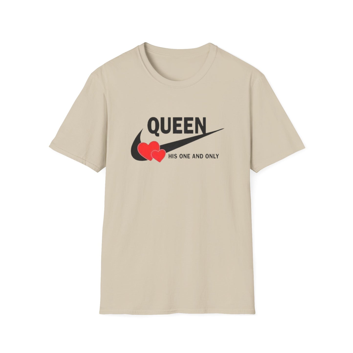 1 Queen Love T-Shirt Sand Printify T-Shirt Rhythm & Drip Apparel