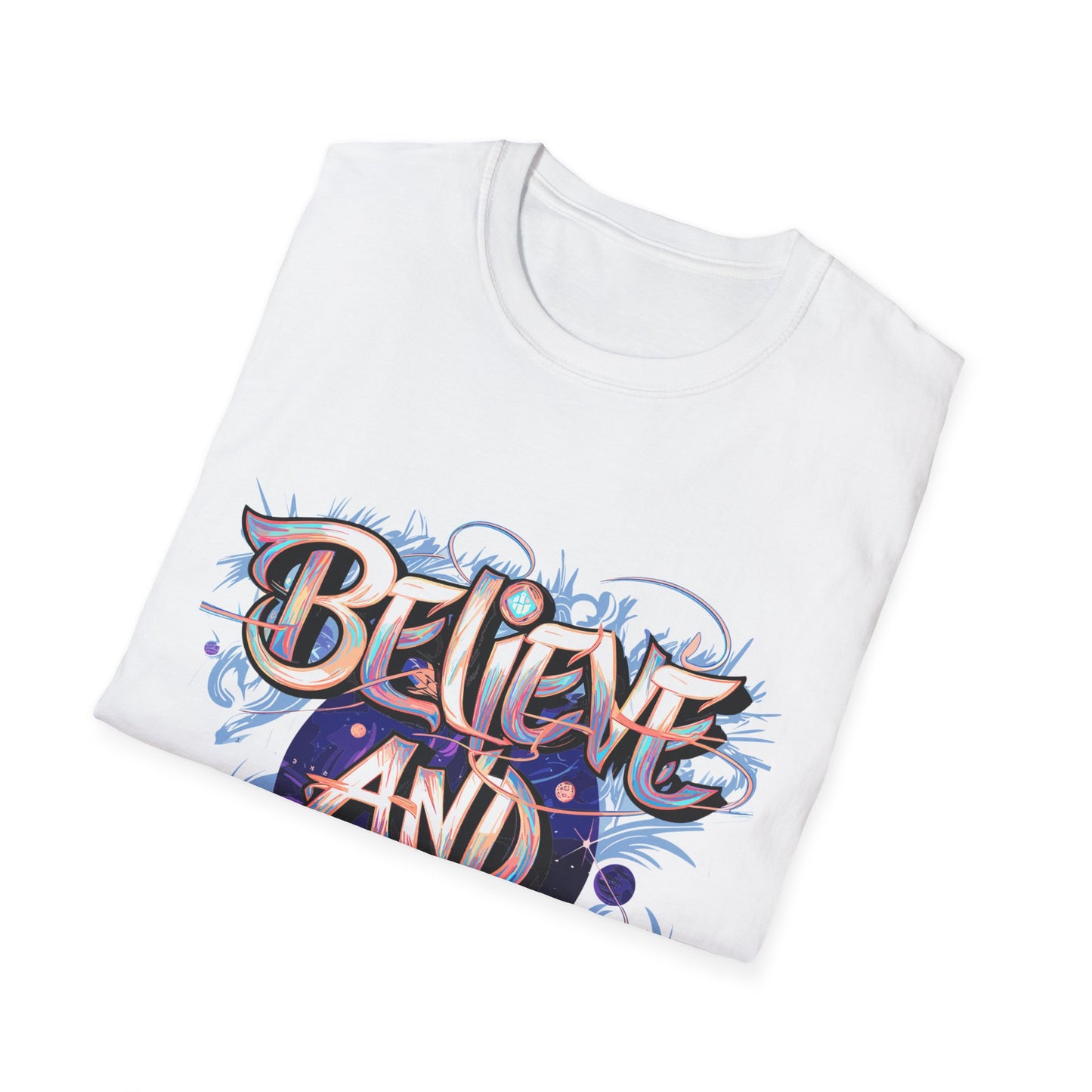 Believe and Achieve T-Shirt Printify T-Shirt Rhythm & Drip Apparel