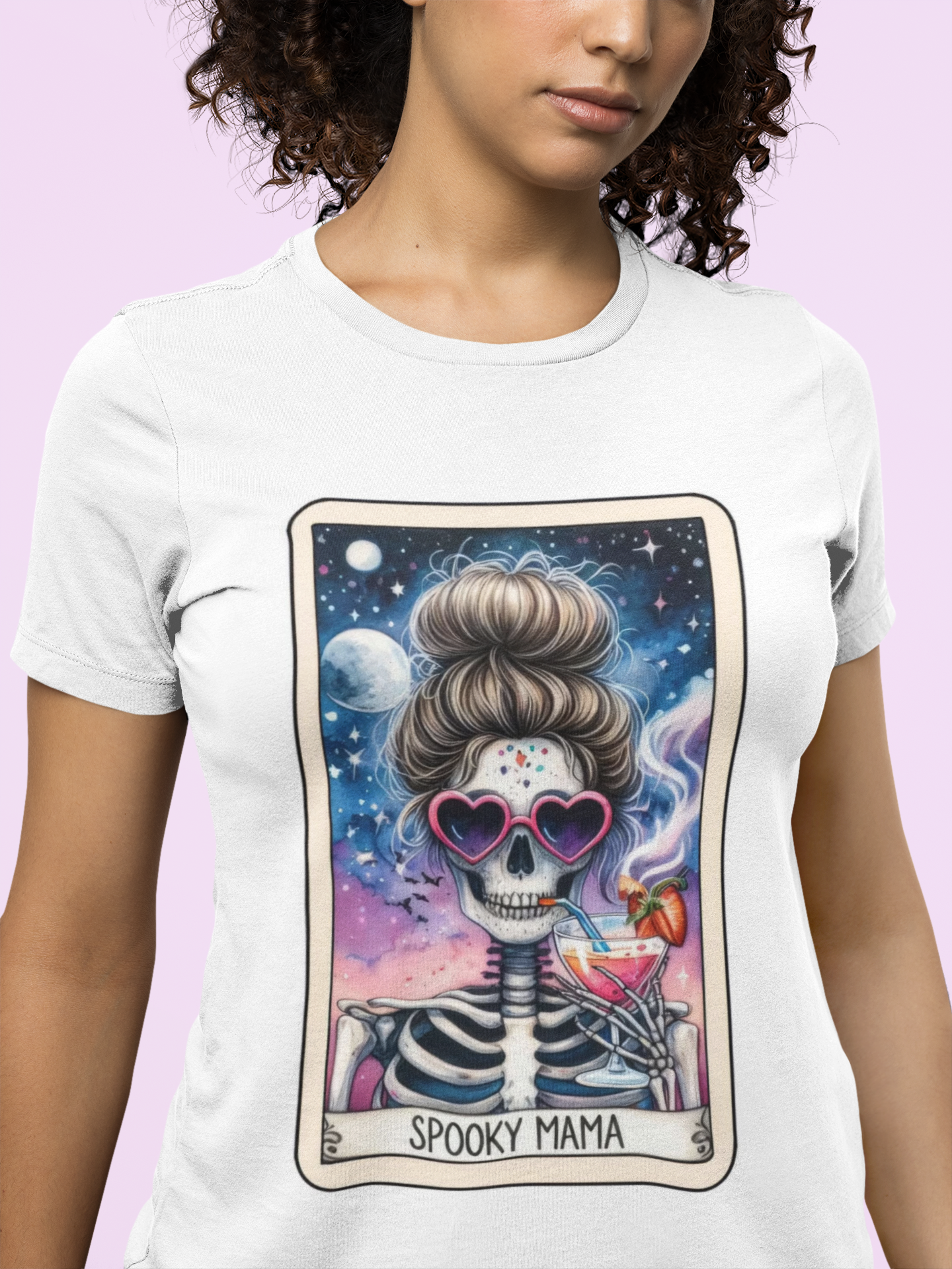 Spooky Mama- Tarot T-Shirt Printify T-Shirt Rhythm & Drip Apparel