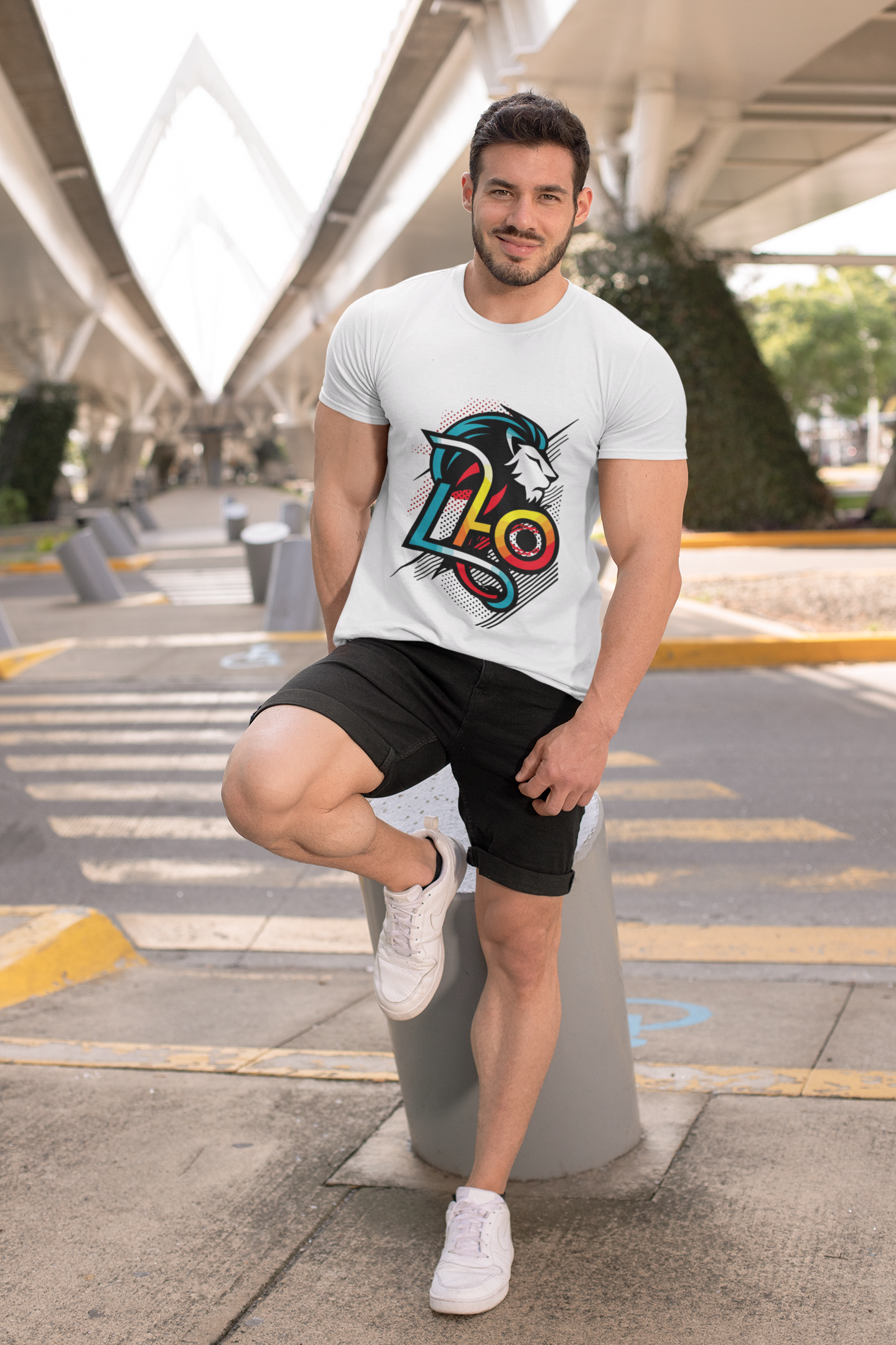 Leo Zodiac T-Shirt Printify T-Shirt Rhythm & Drip Apparel