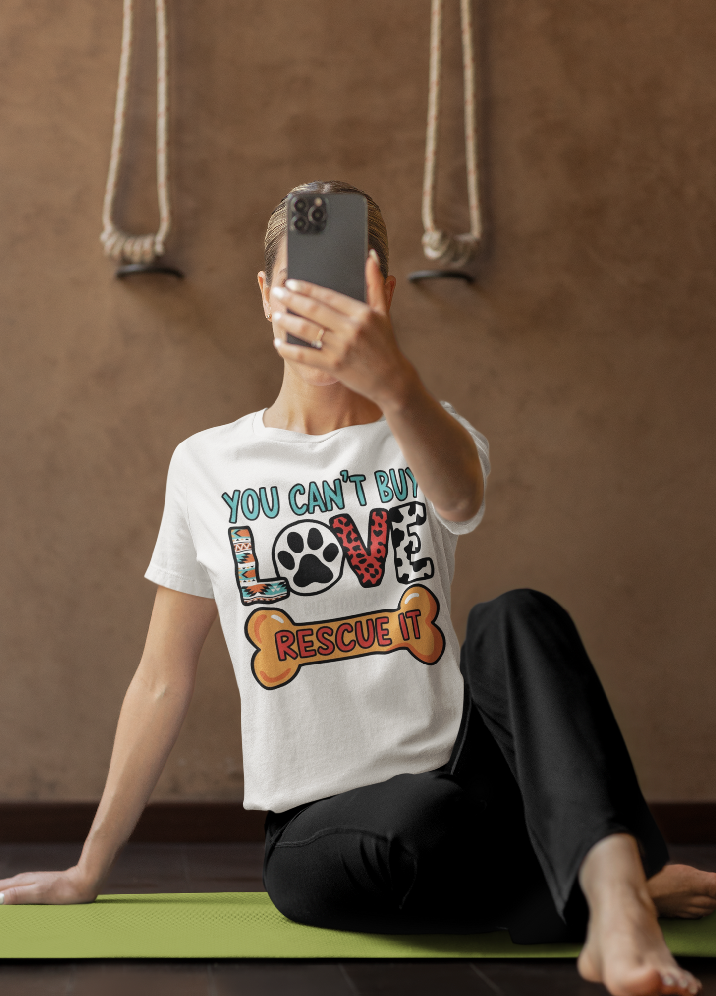 You Can't Buy Love - Rescue It T-Shirt Printify T-Shirt Rhythm & Drip Apparel