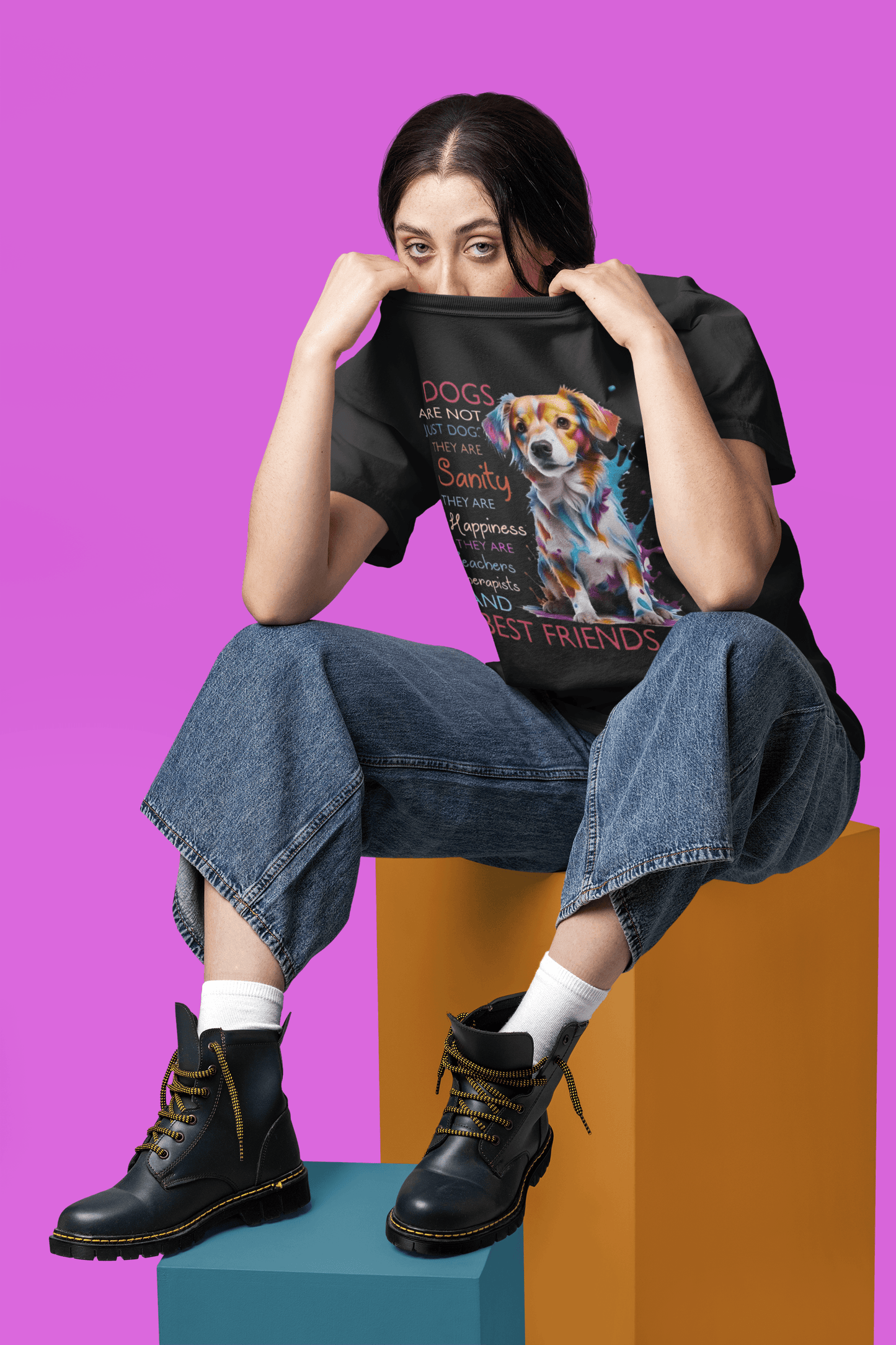 Dog Lover Rescue T-Shirt Printify T-Shirt Rhythm & Drip Apparel