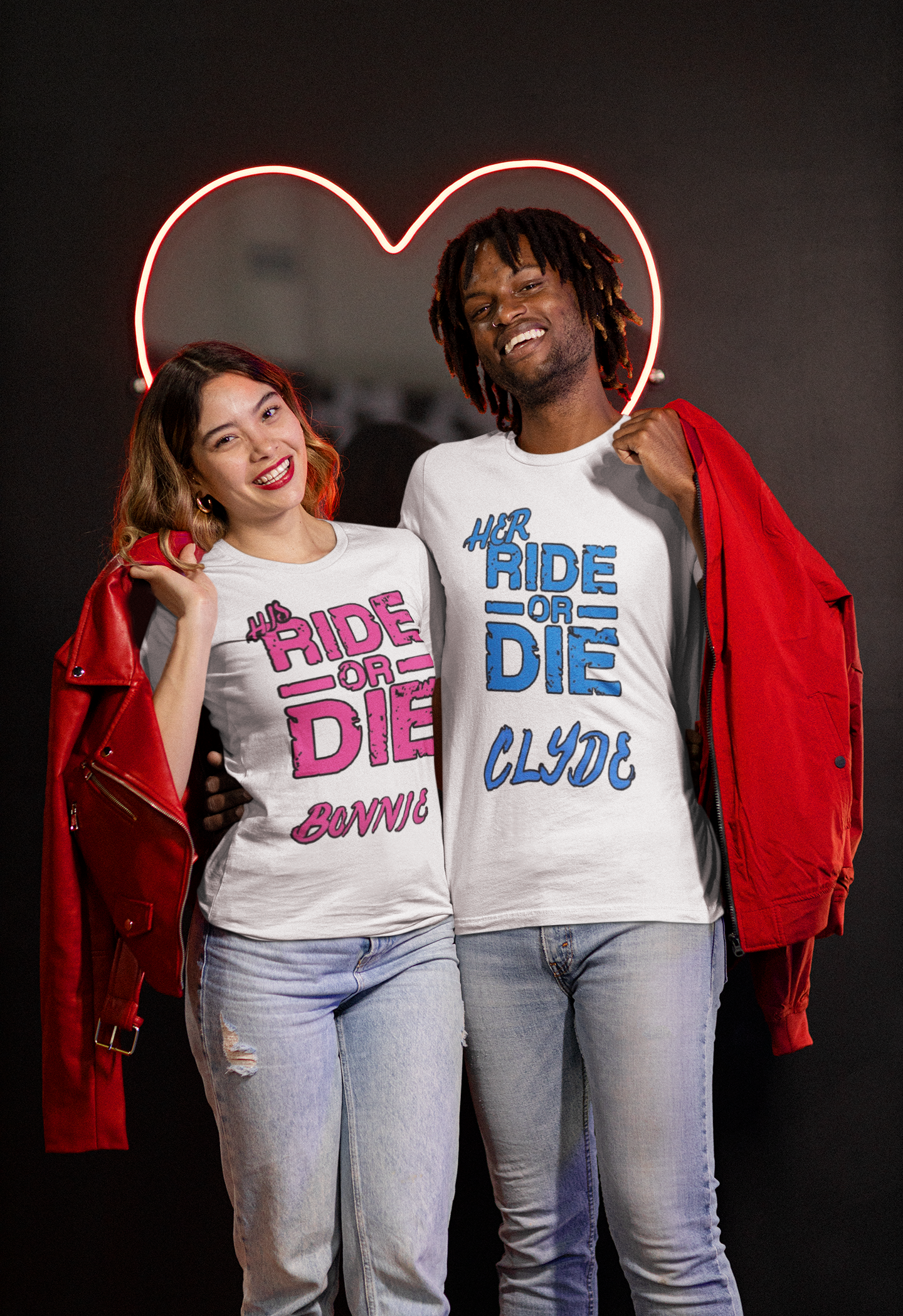 Ride or Die Clyde T-Shirt Printify T-Shirt Rhythm & Drip Apparel