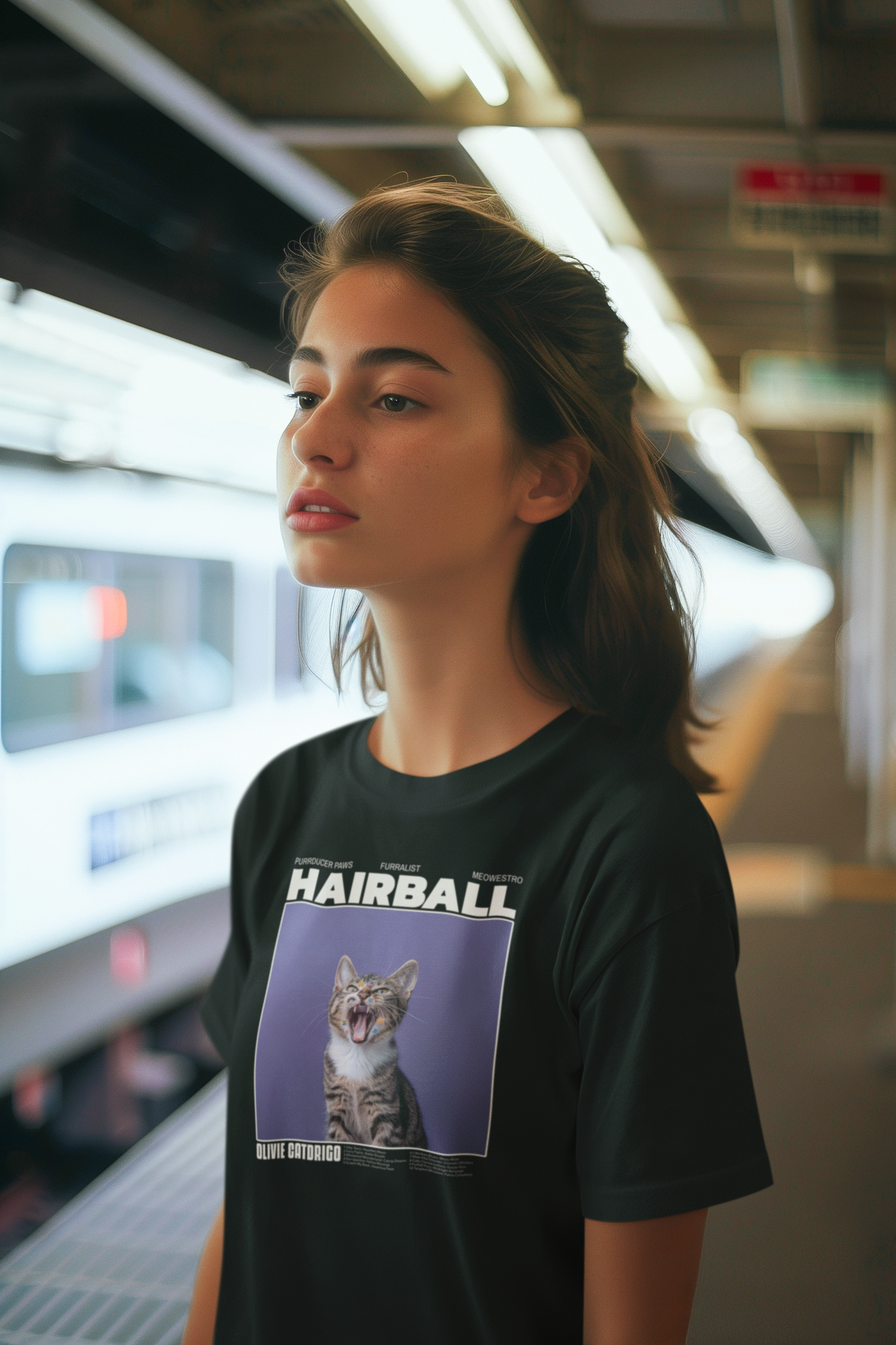 Music- Olive Catdrigo Printify T-Shirt Rhythm & Drip Apparel