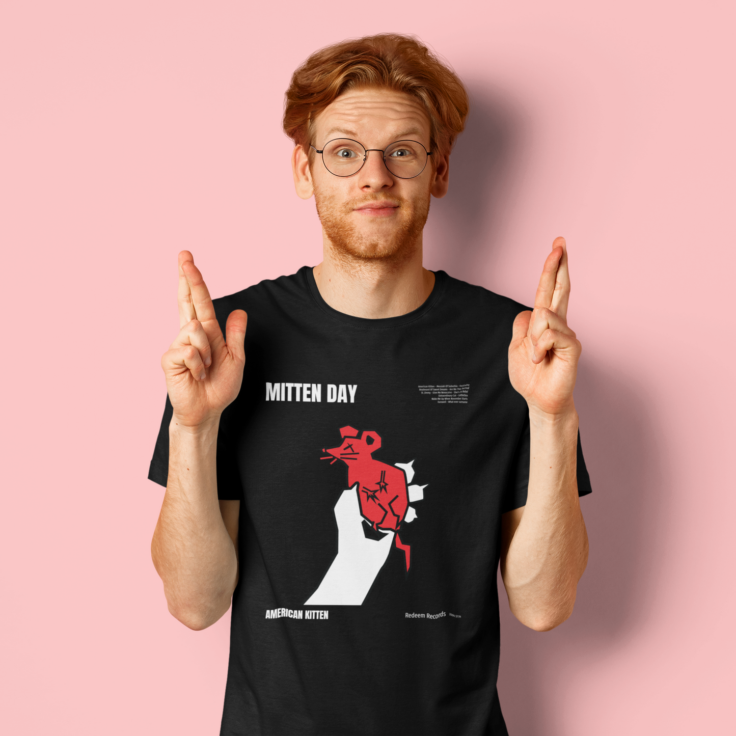 Music- Mitten Day T-Shirt Printify T-Shirt Rhythm & Drip Apparel