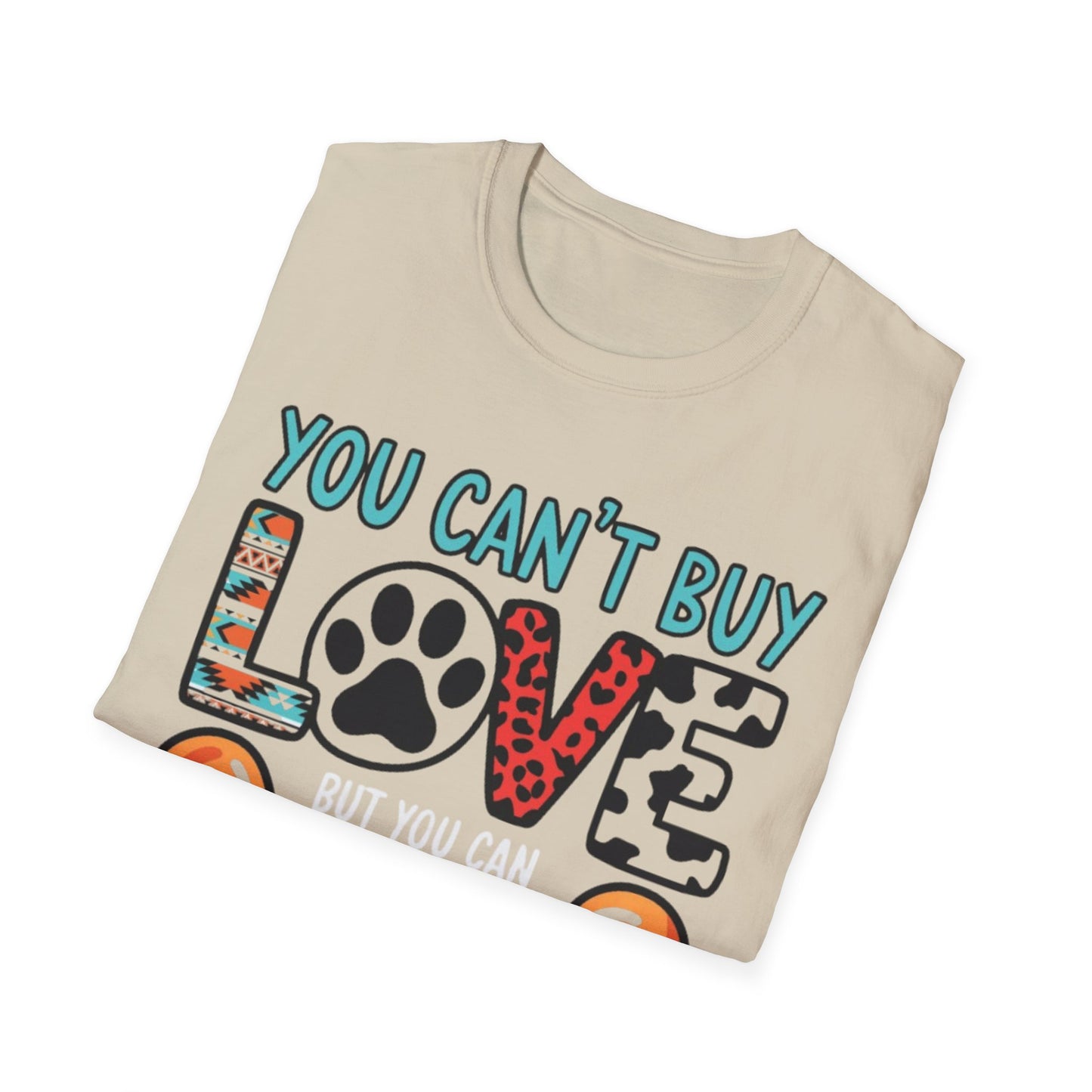 You Can't Buy Love - Rescue It T-Shirt Printify T-Shirt Rhythm & Drip Apparel