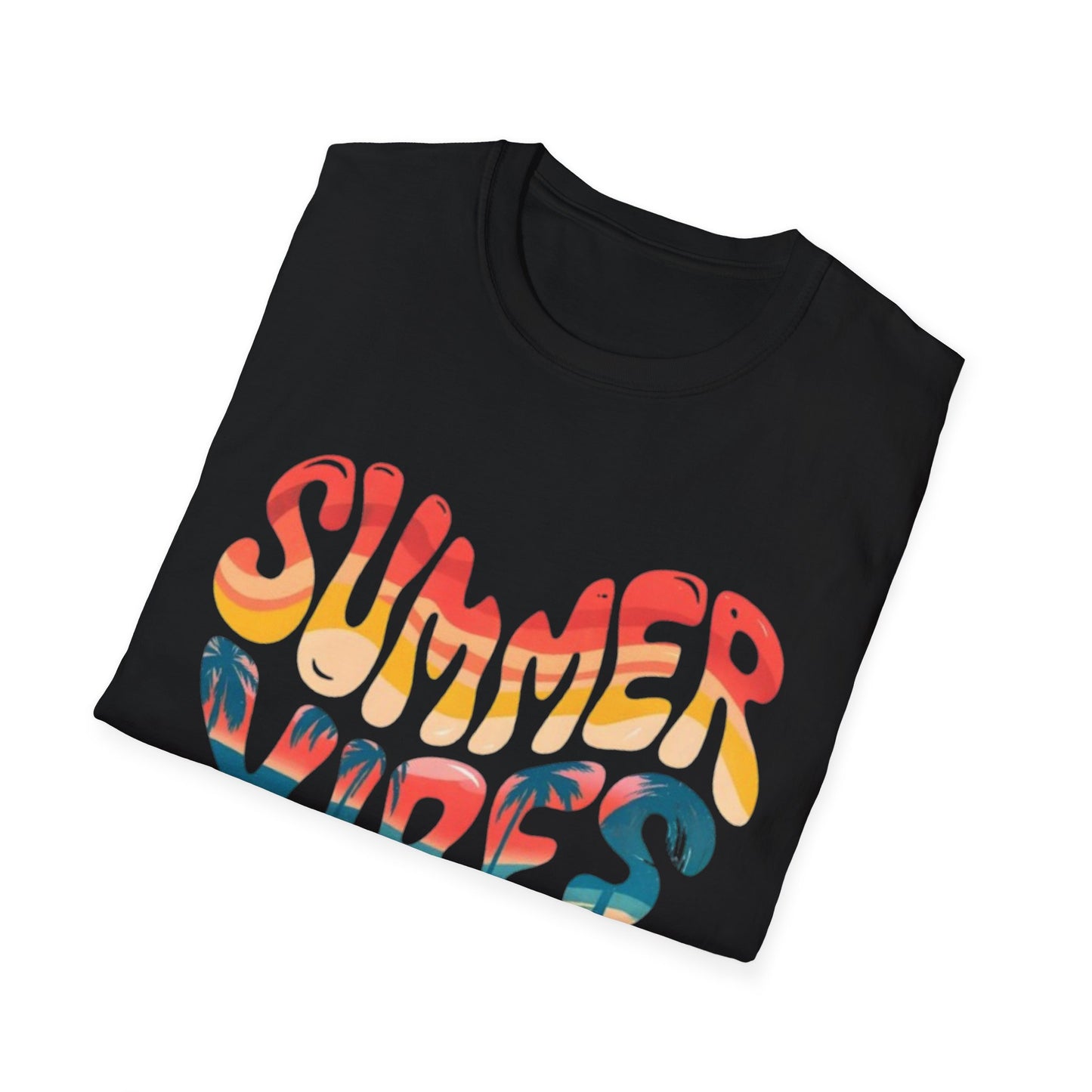 Summer- Summer Vibes T-Shirt Printify T-Shirt Rhythm & Drip Apparel