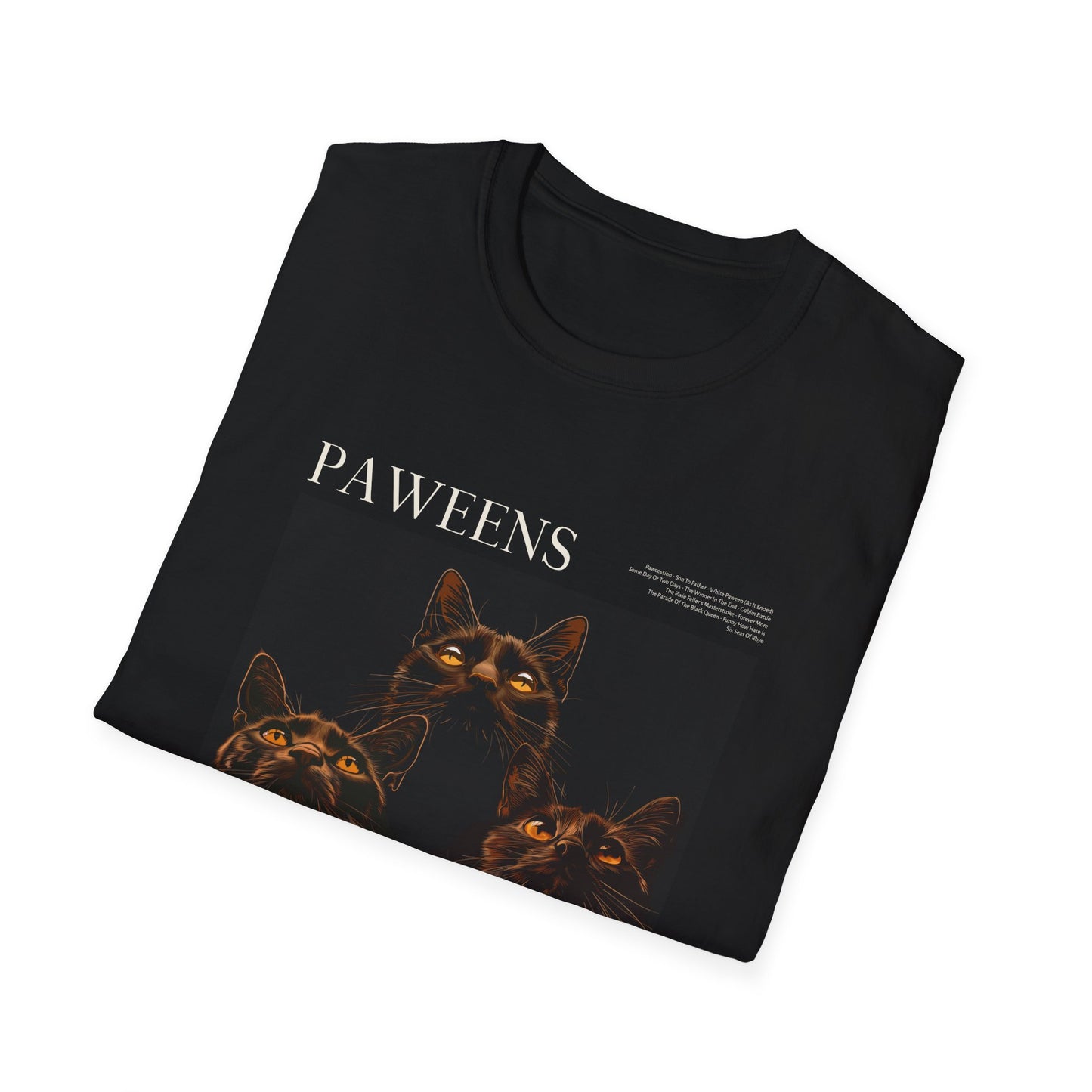 Music- Paweens T-Shirt Printify T-Shirt Rhythm & Drip Apparel