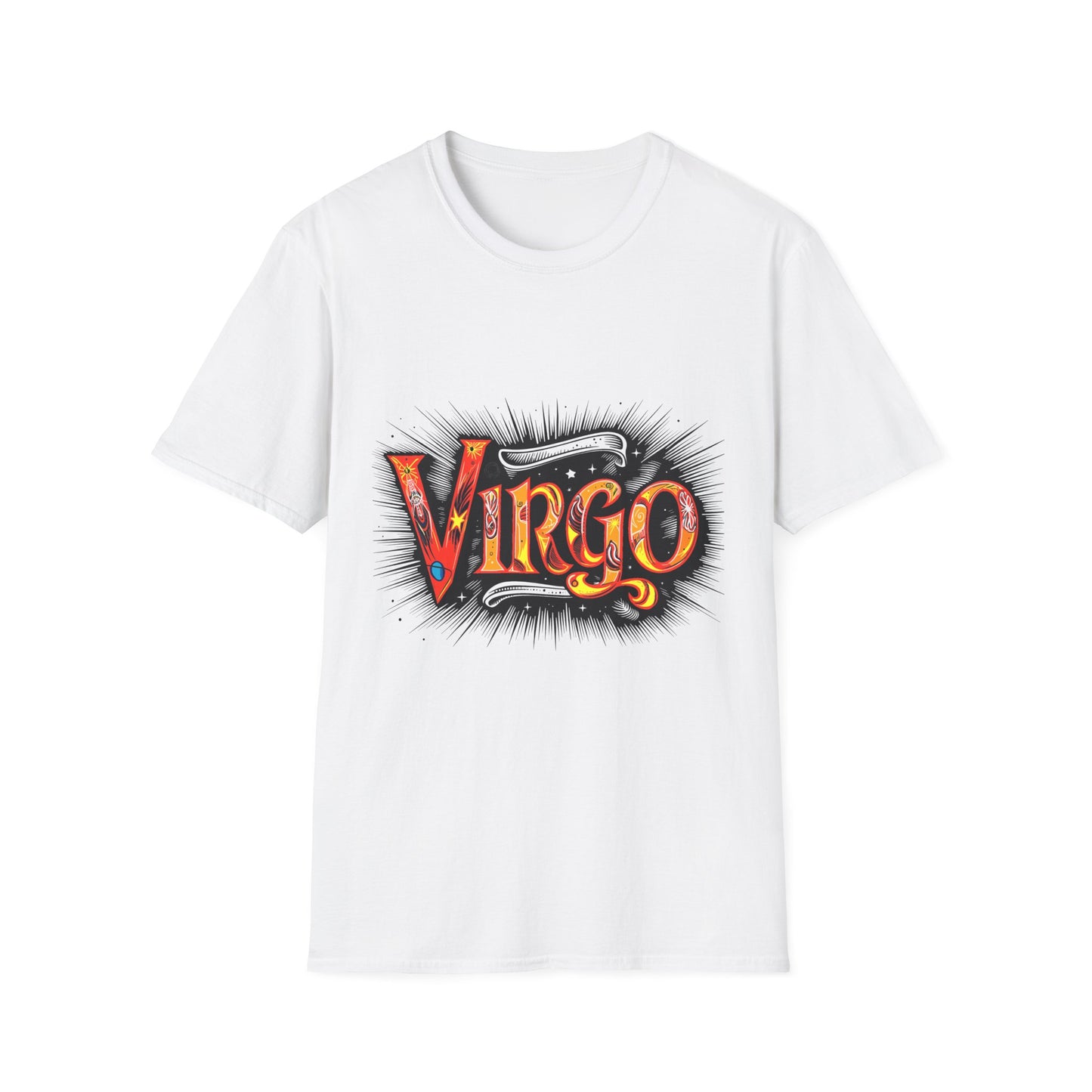 Virgo T-Shirt White Printify T-Shirt Rhythm & Drip Apparel