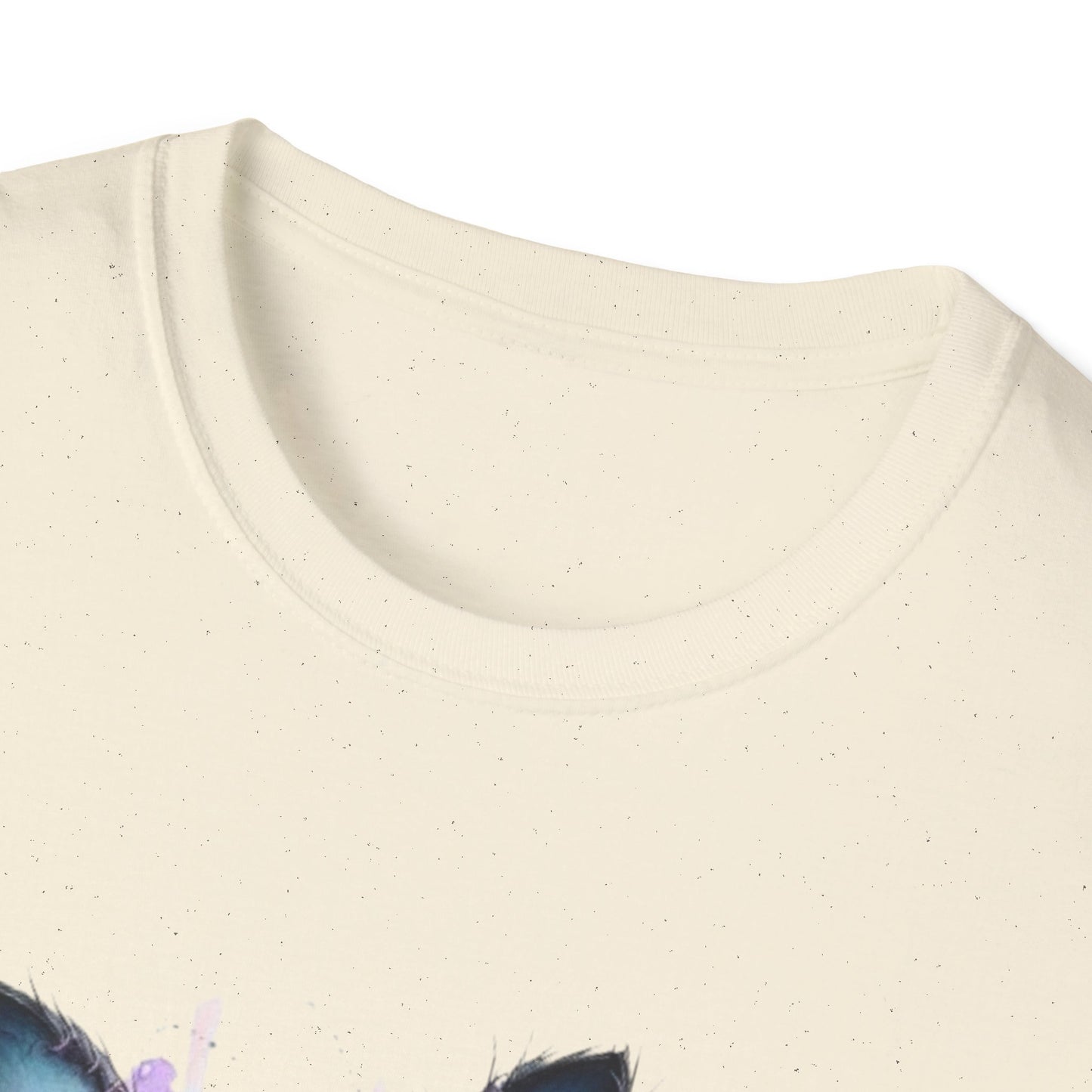 Cute Gothic Bunny Unisex T-Shirt | Softstyle Tee for Halloween & Casual Wear