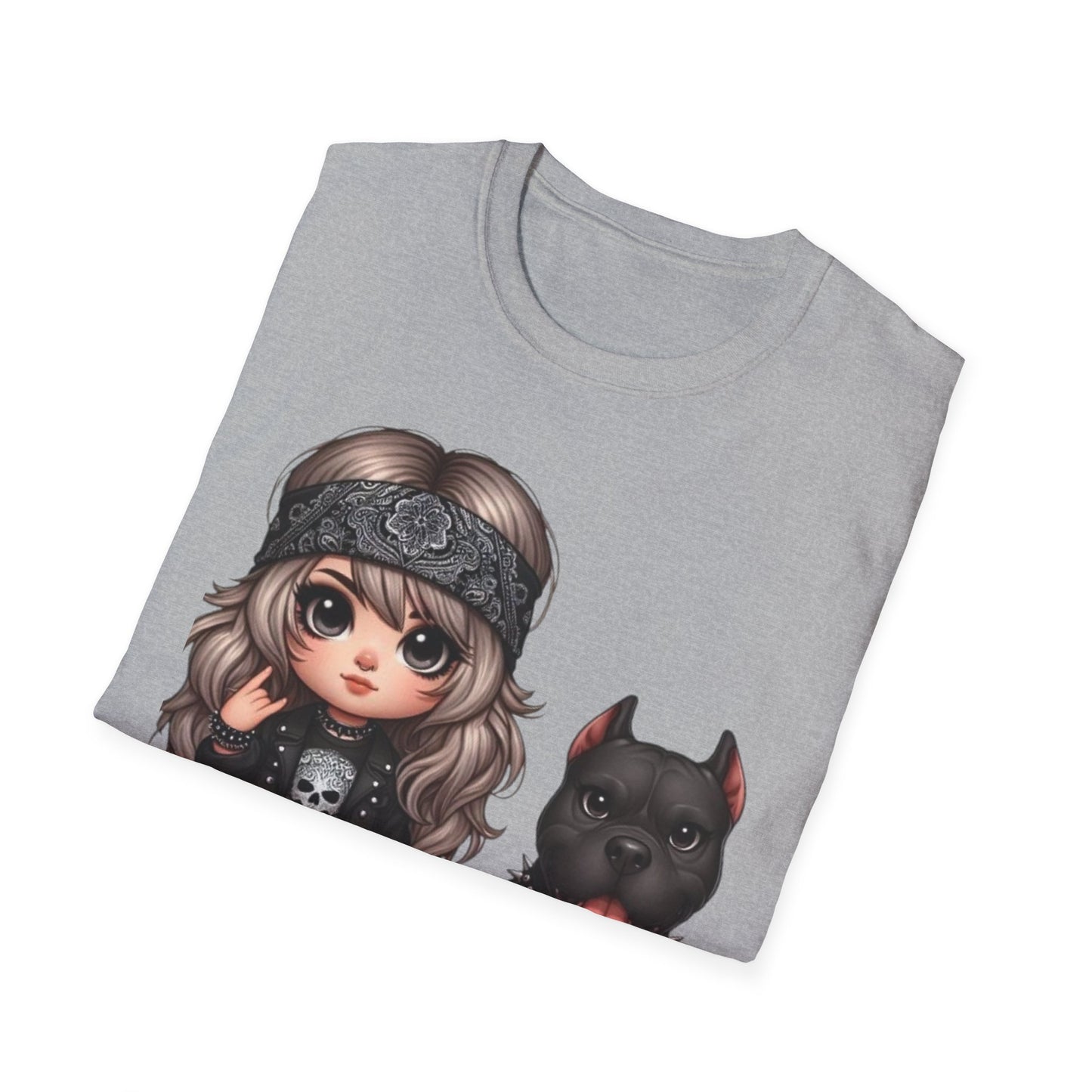 A Girl And Her Dog 4 T-Shirt Printify T-Shirt Rhythm & Drip Apparel
