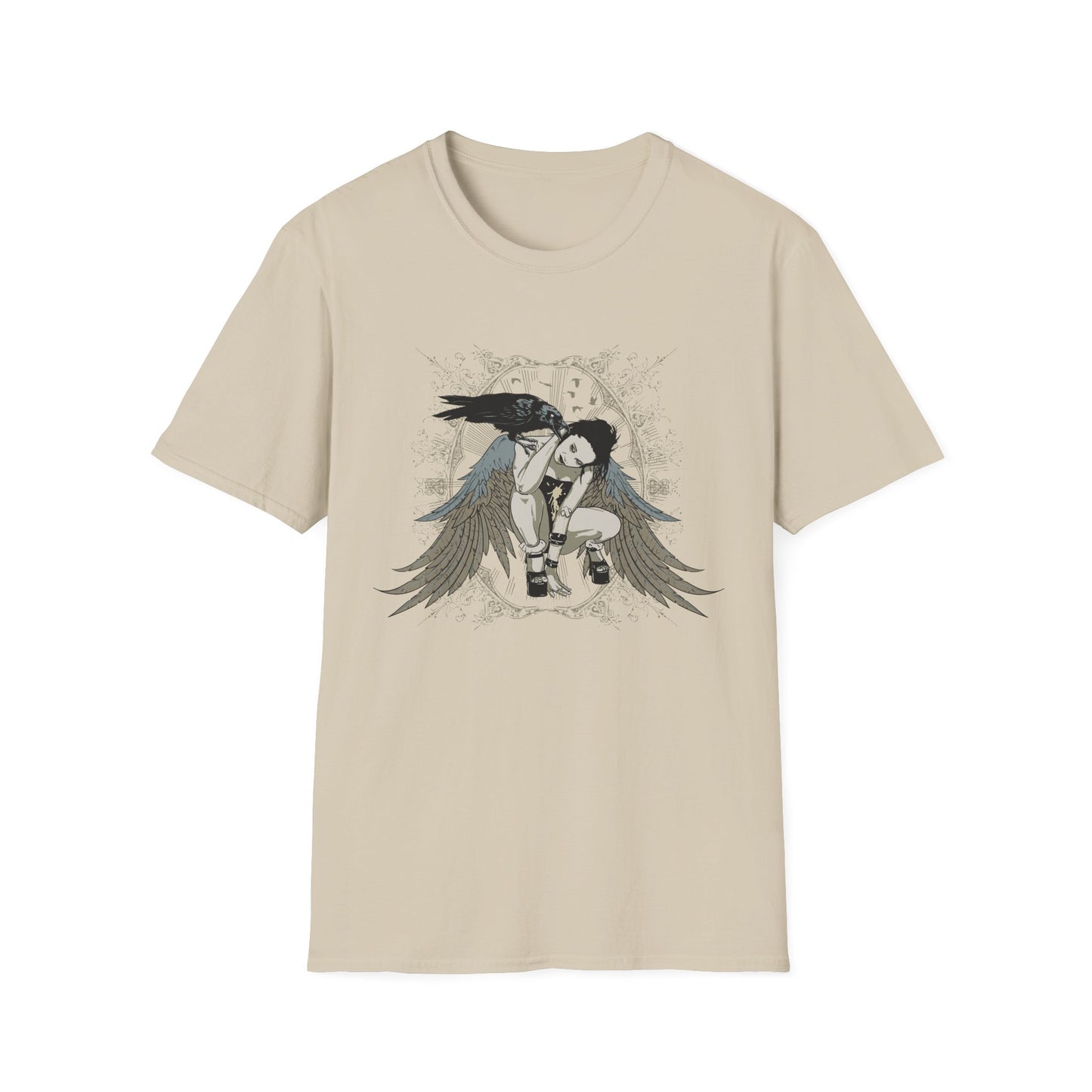 Artistic Raven Design Sand Printify T-Shirt Rhythm & Drip Apparel