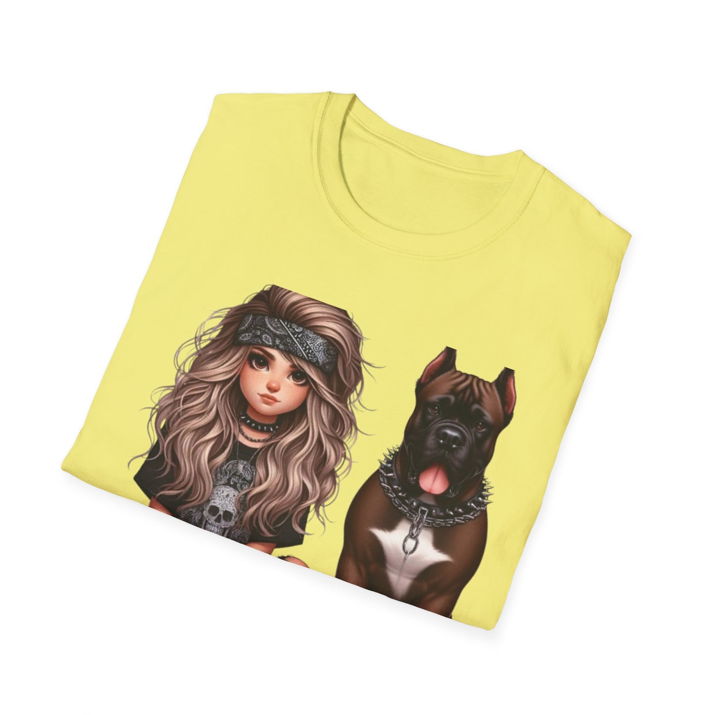 A Girl And Her Dog 5 T-Shirt Printify T-Shirt Rhythm & Drip Apparel