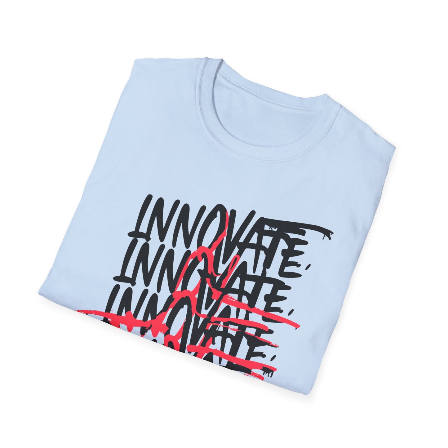 Innovative Spirit Unisex Softstyle T-Shirt - Modern Design for Creatives