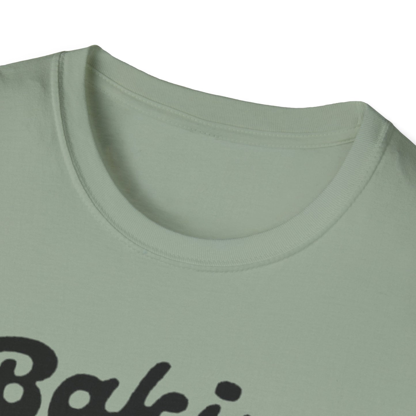 Funny Baking T-Shirt - 'Because Murder is Wrong' Unisex Softstyle Tee