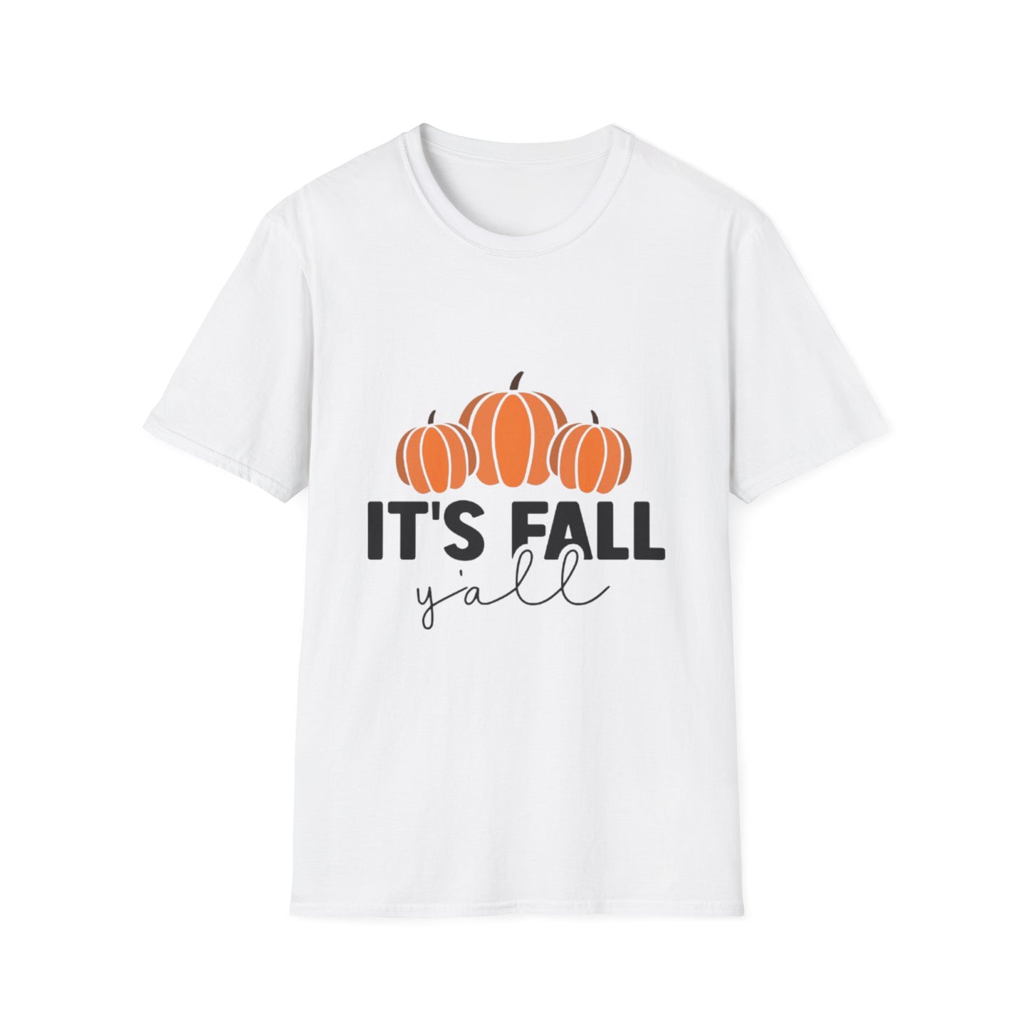 Fall- It's Fall Yall T-Shirt Printify T-Shirt Rhythm & Drip Apparel
