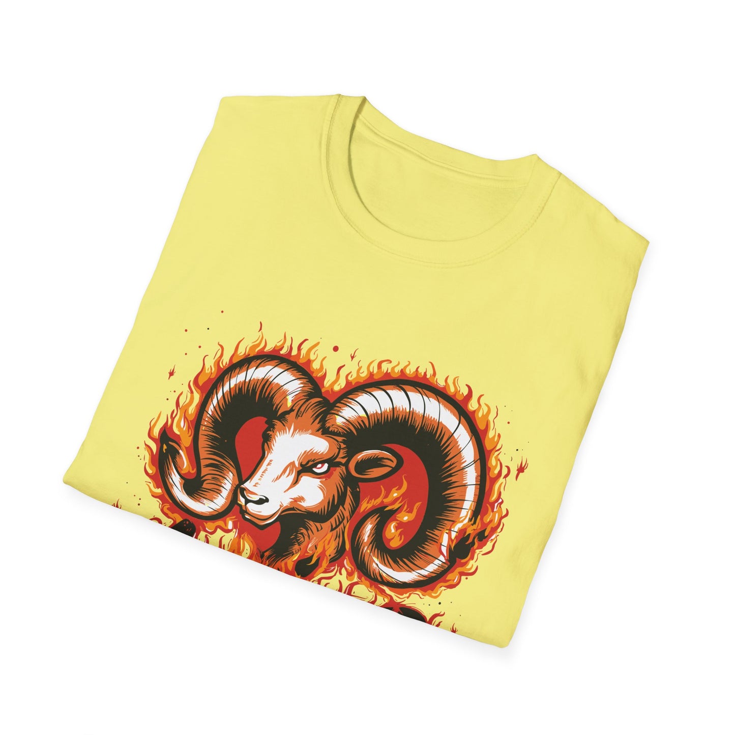 Aries Zodiac T-Shirt Printify T-Shirt Rhythm & Drip Apparel