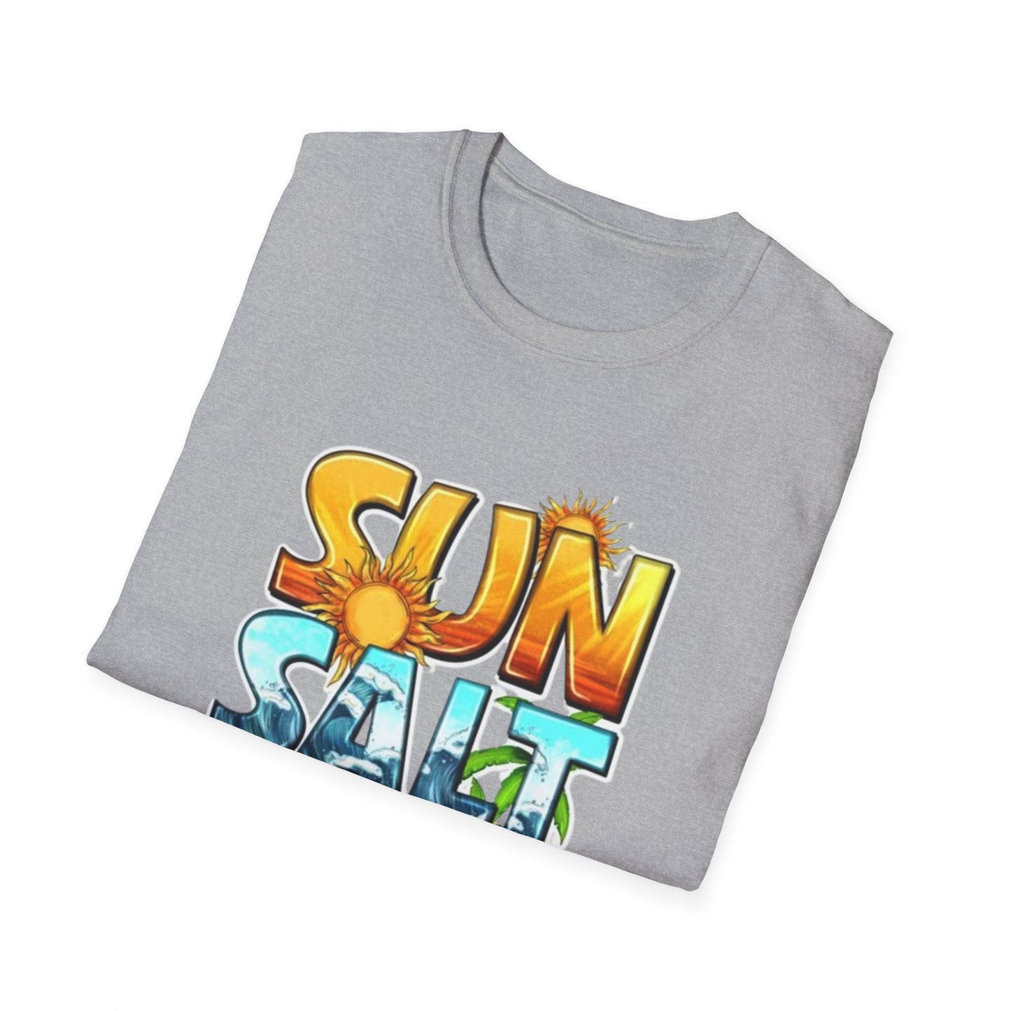 Summer- Sun, Salt, Sand T-Shirt Printify T-Shirt Rhythm & Drip Apparel