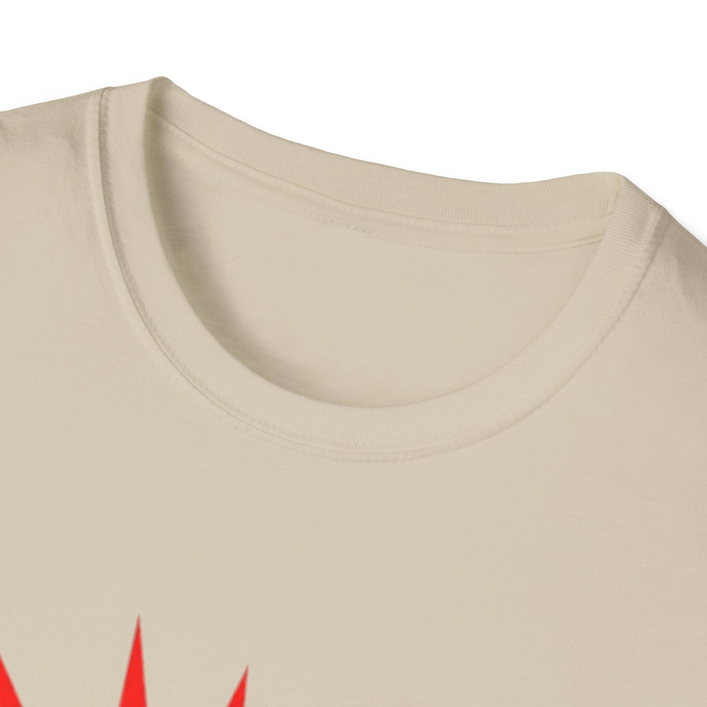 Ripped Edge Unisex Softstyle T-Shirt - Bold Graphic Tee for Punk Rock Enthusiasts