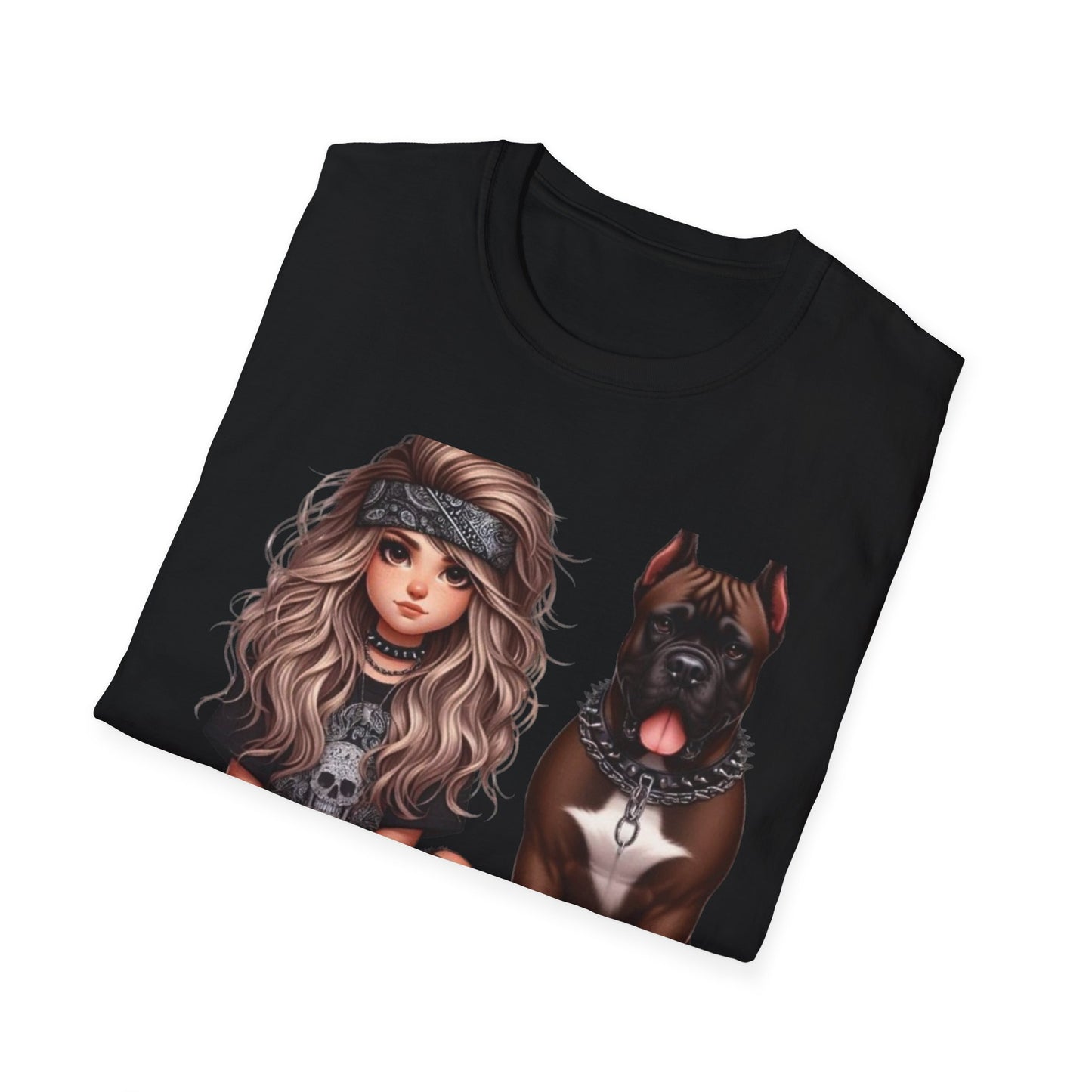 A Girl And Her Dog 5 T-Shirt Printify T-Shirt Rhythm & Drip Apparel