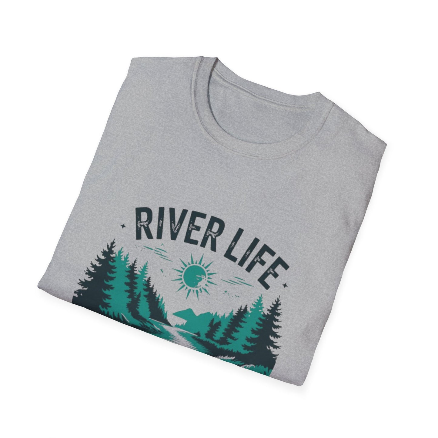Summer- River Life Graphic T-Shirt Printify T-Shirt Rhythm & Drip Apparel